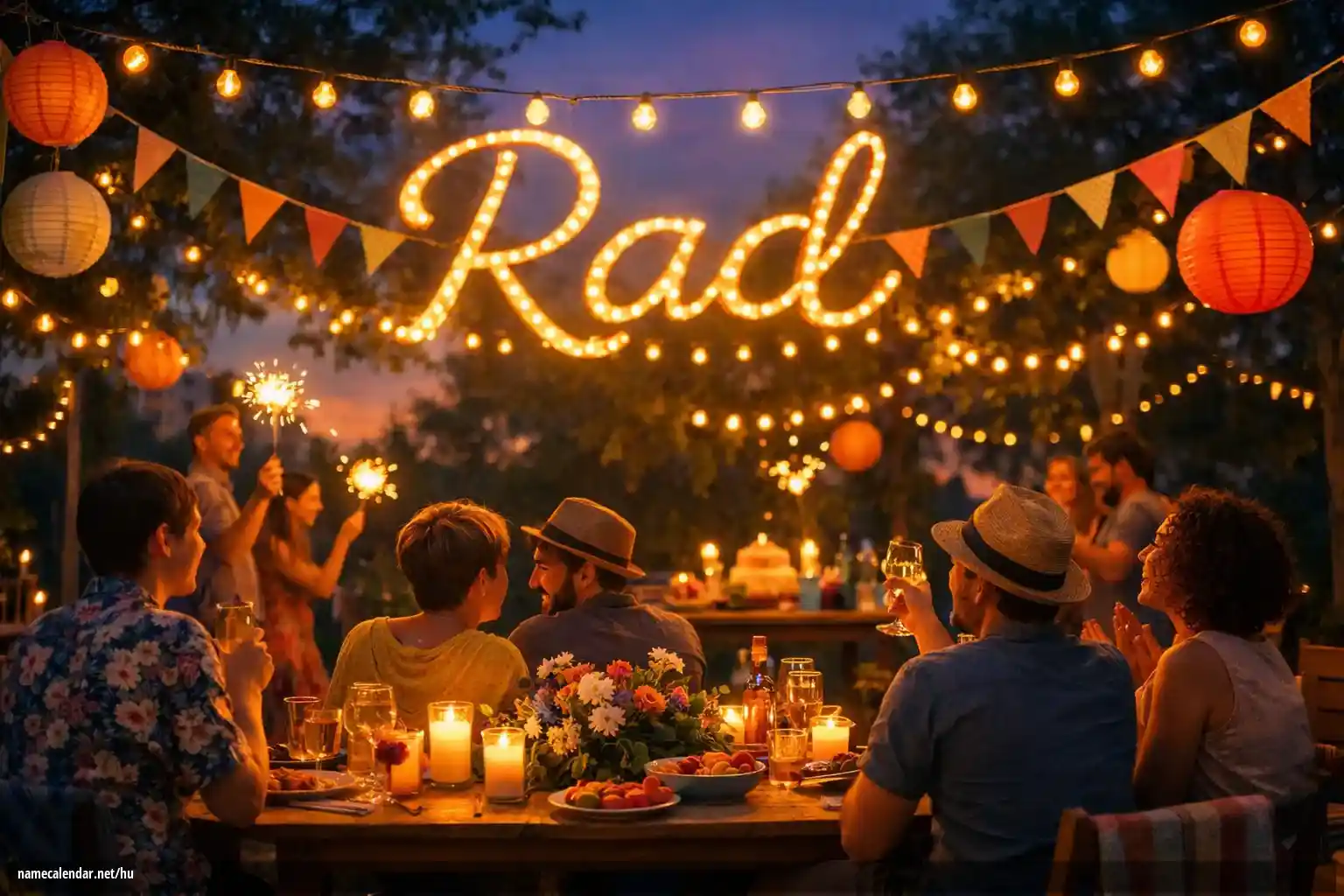 Névnap és név megünneplése - Rad