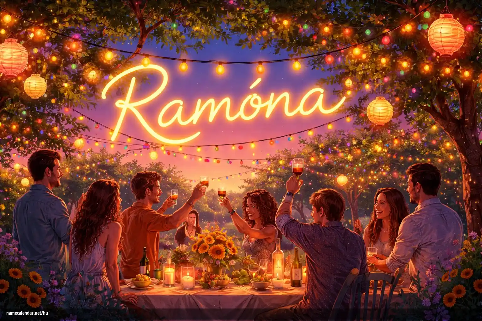 Névnap és név megünneplése - Ramóna