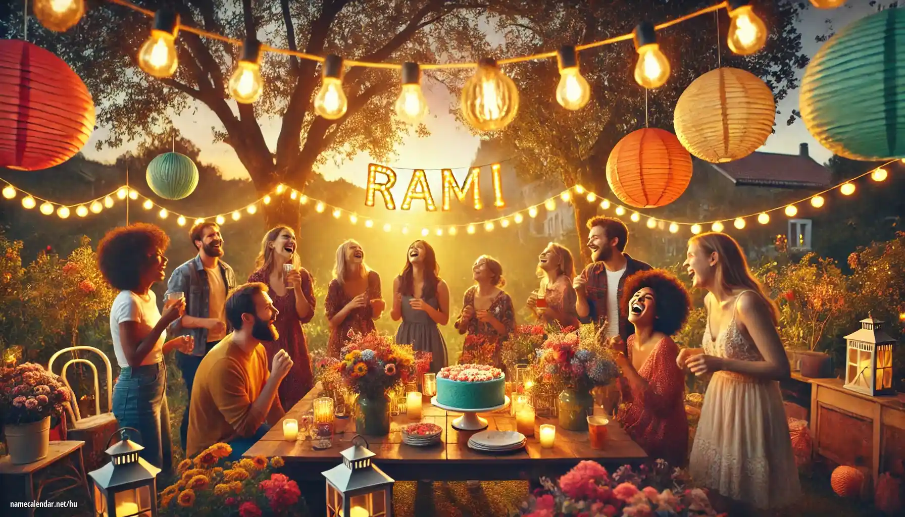 Névnap és név megünneplése - Rami