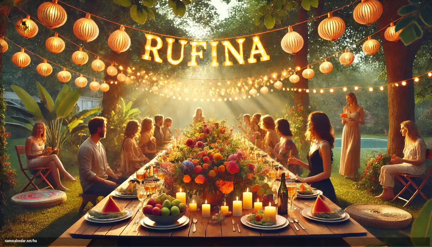 Névnap és név megünneplése - Rufina