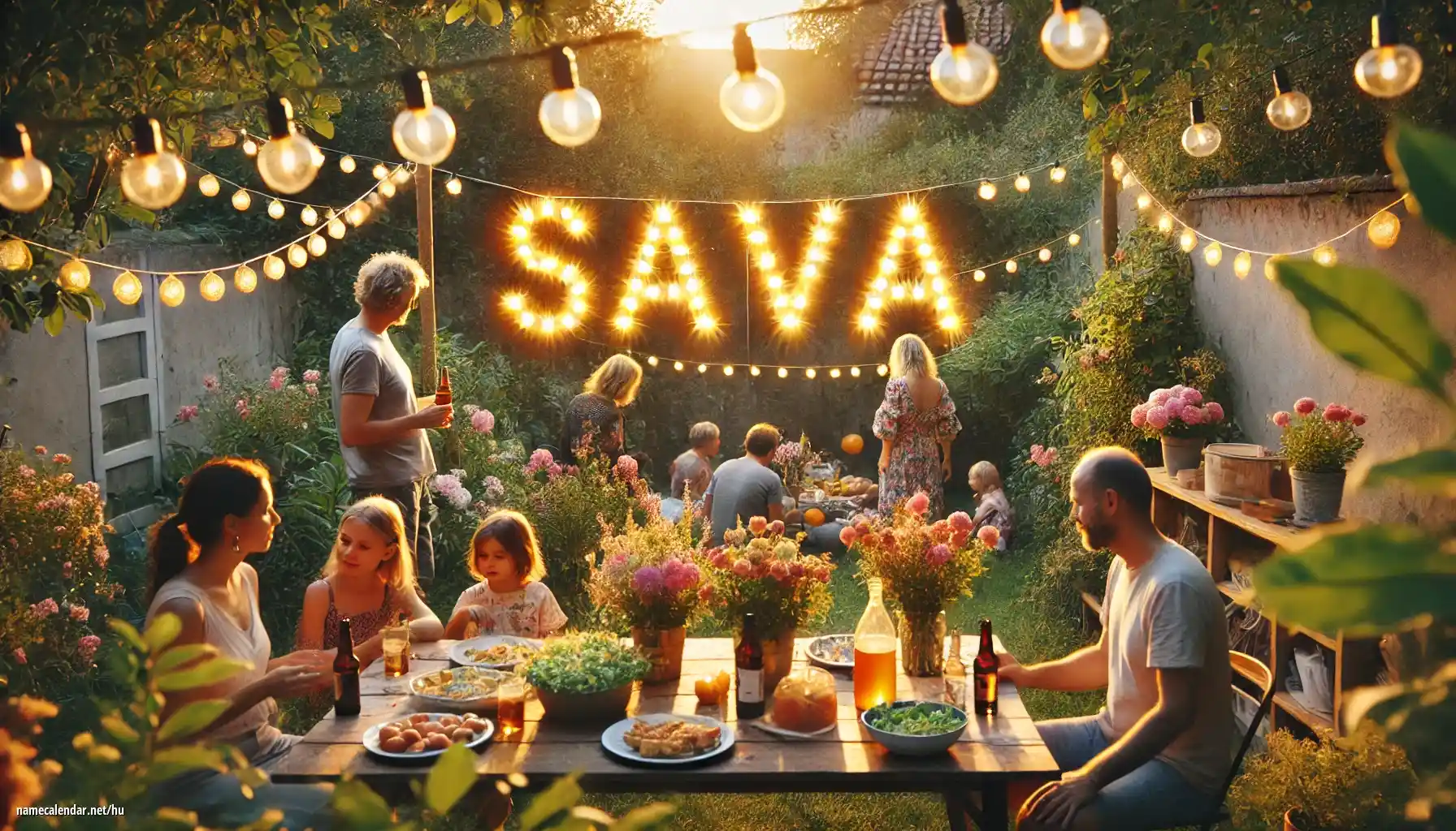 Névnap és név megünneplése - Sáva
