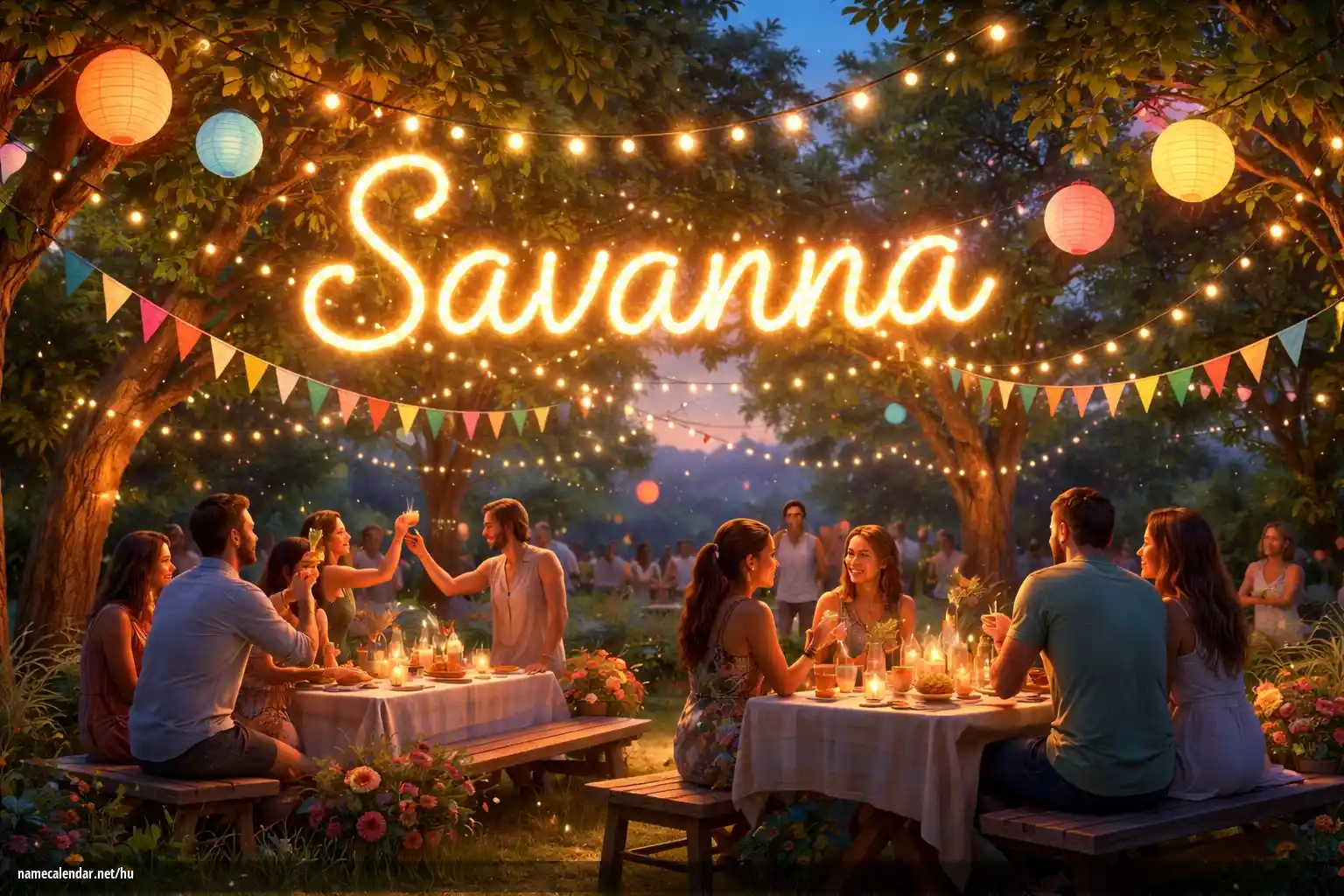 Névnap és név megünneplése - Savanna