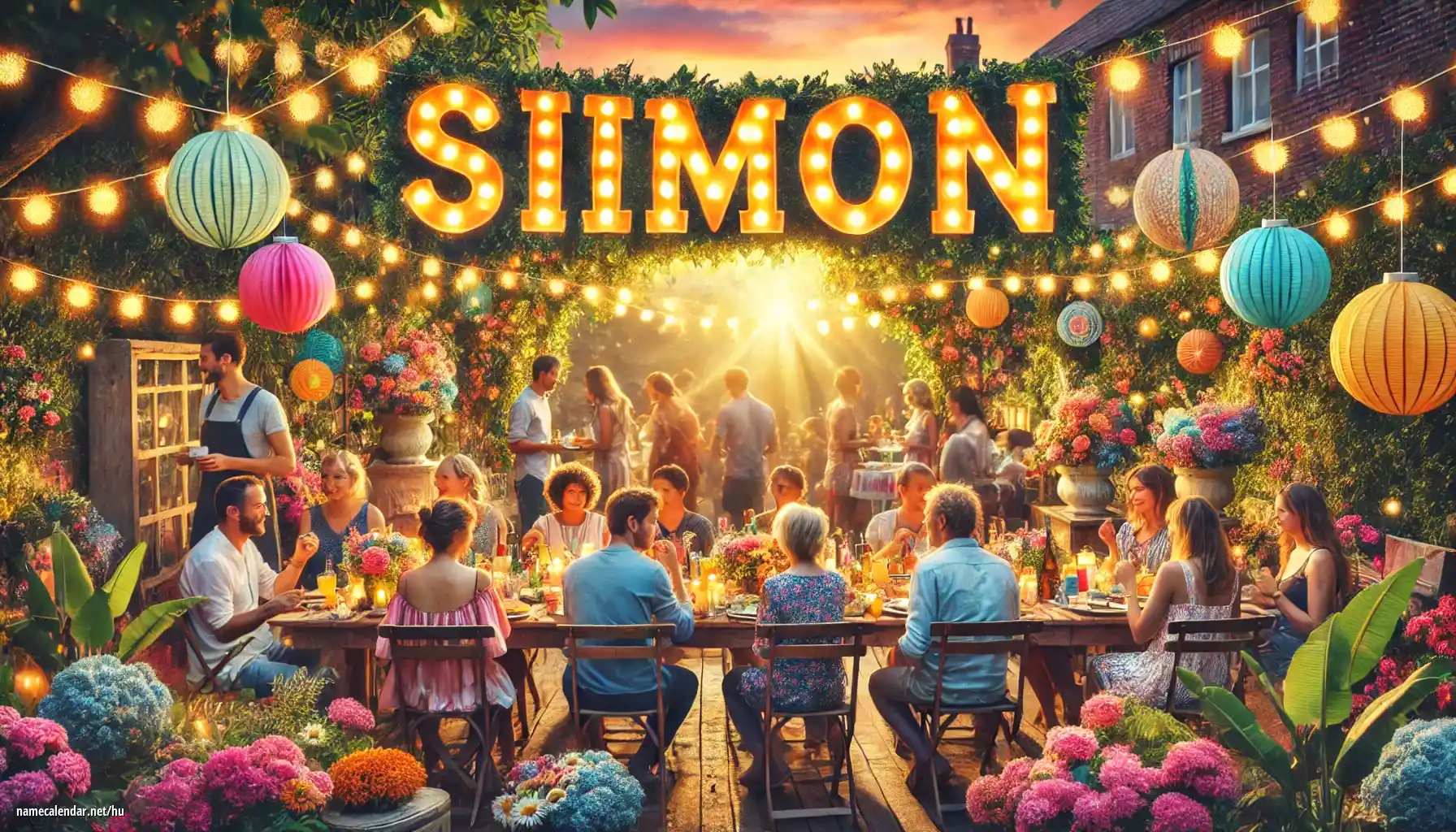Névnap és név megünneplése - Siimon