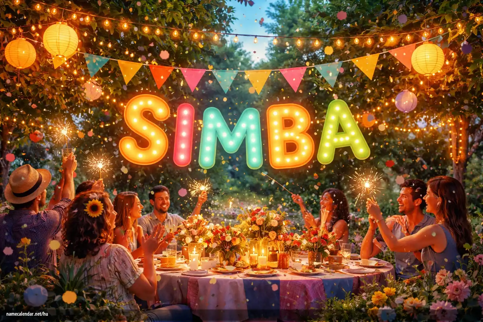 Névnap és név megünneplése - Simba