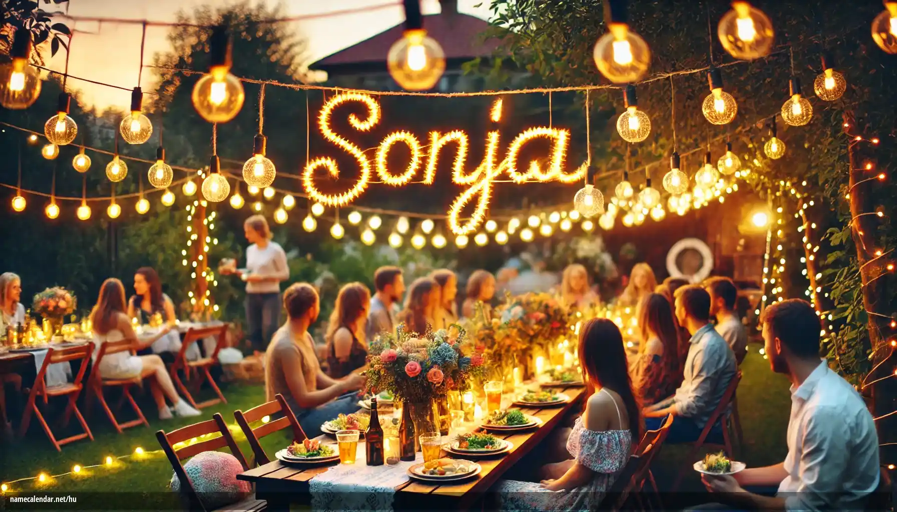 Névnap és név megünneplése - Sonja