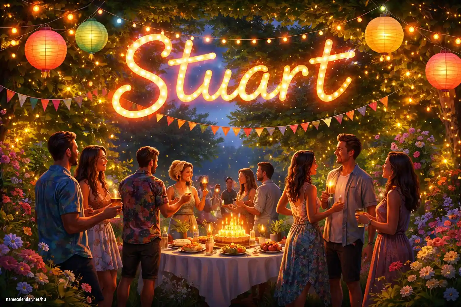 Névnap és név megünneplése - Stuart