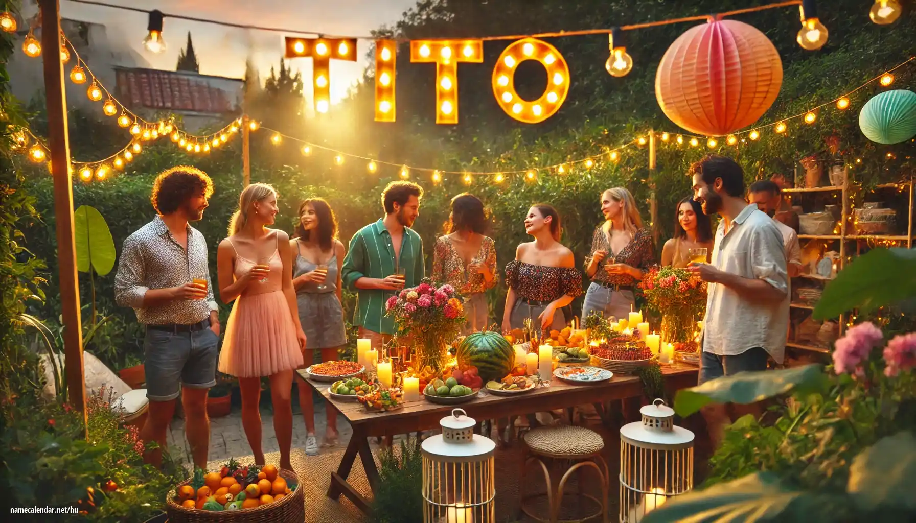 Névnap és név megünneplése - Tito