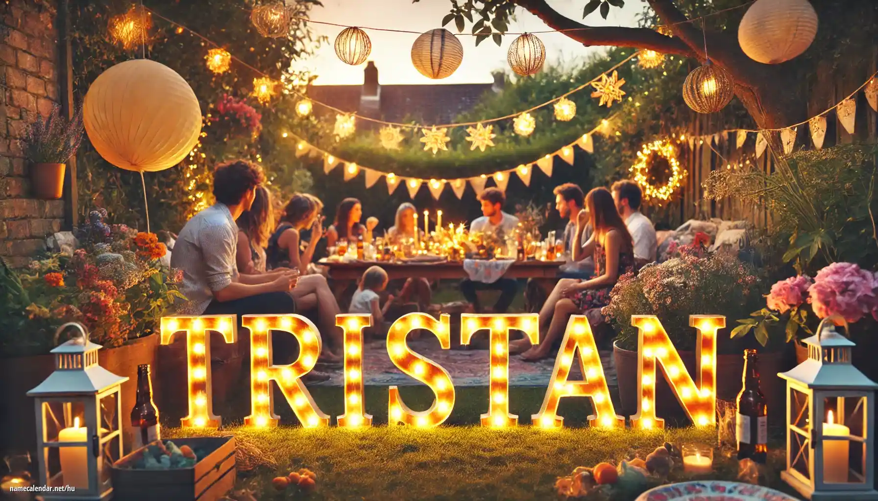 Névnap és név megünneplése - Tristan