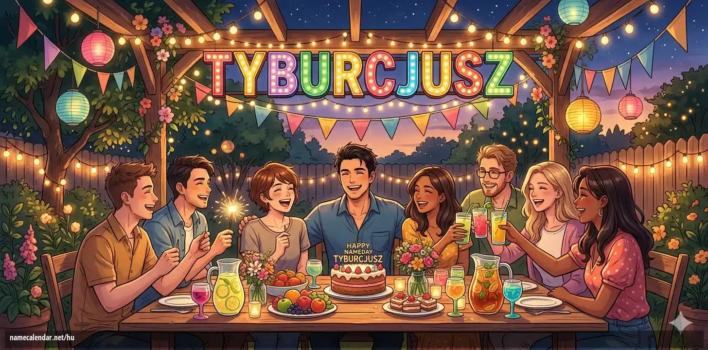 Névnap és név megünneplése - Tyburcjusz