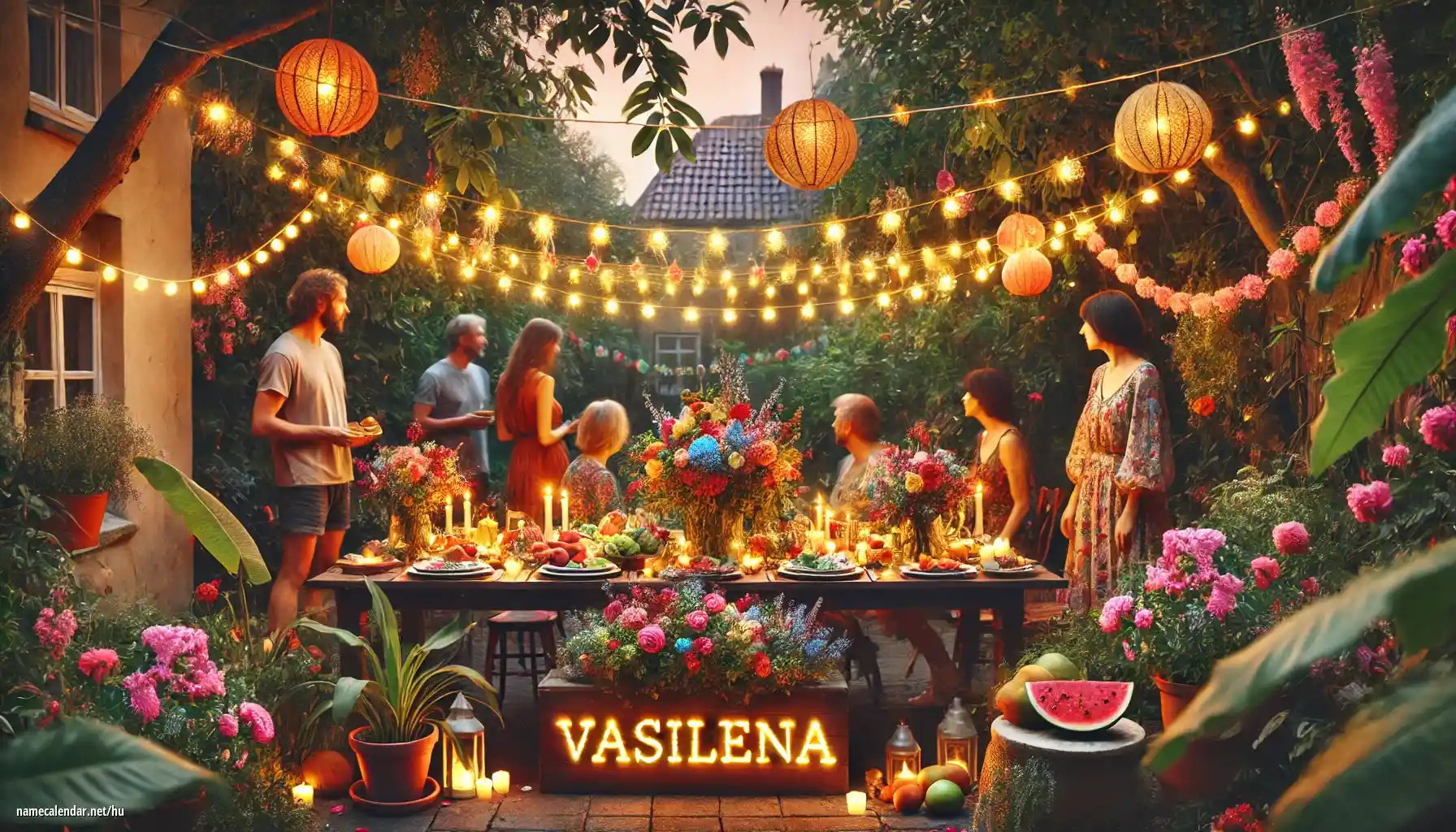 Névnap és név megünneplése - Vasilena