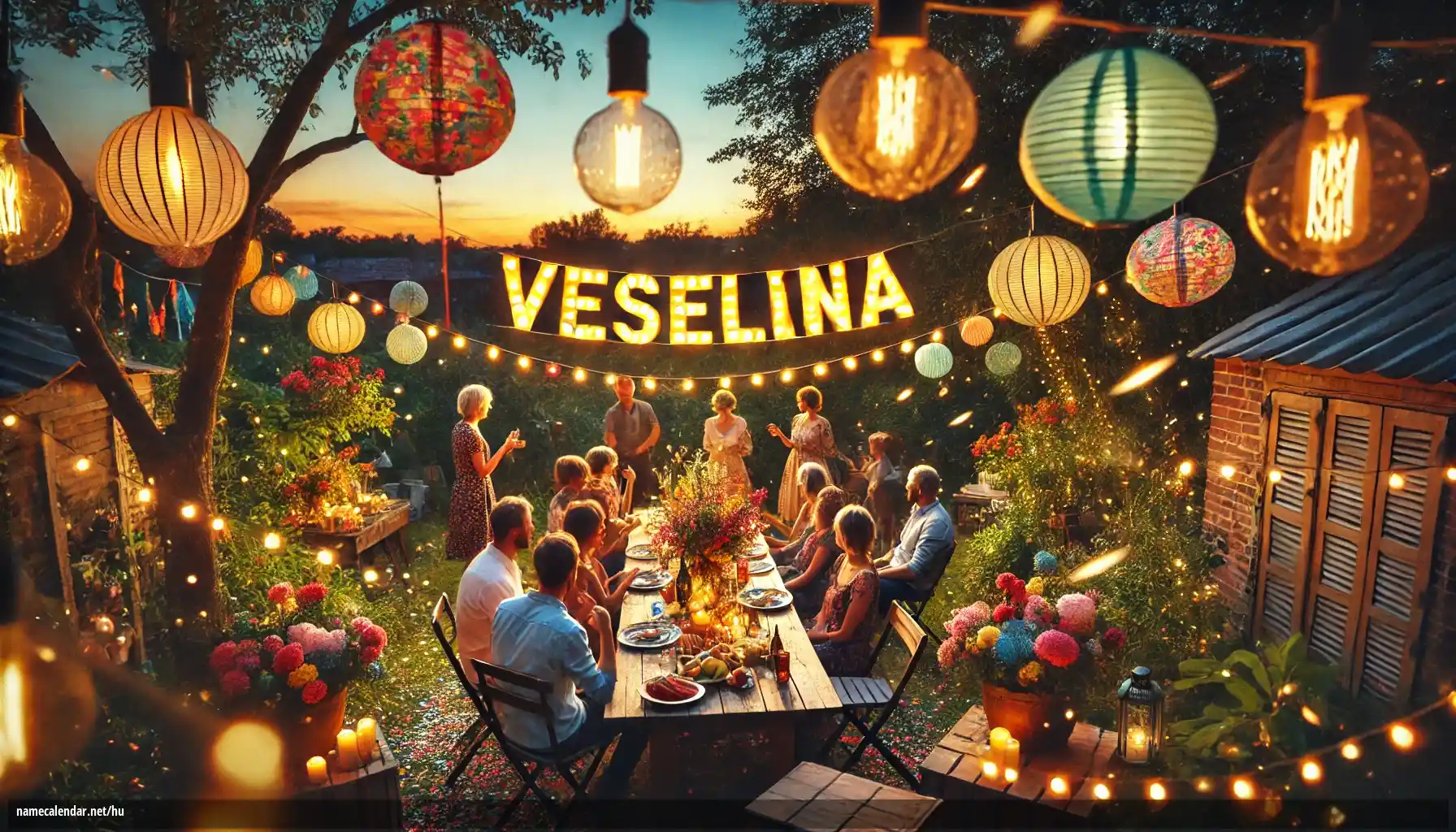 Névnap és név megünneplése - Veselina