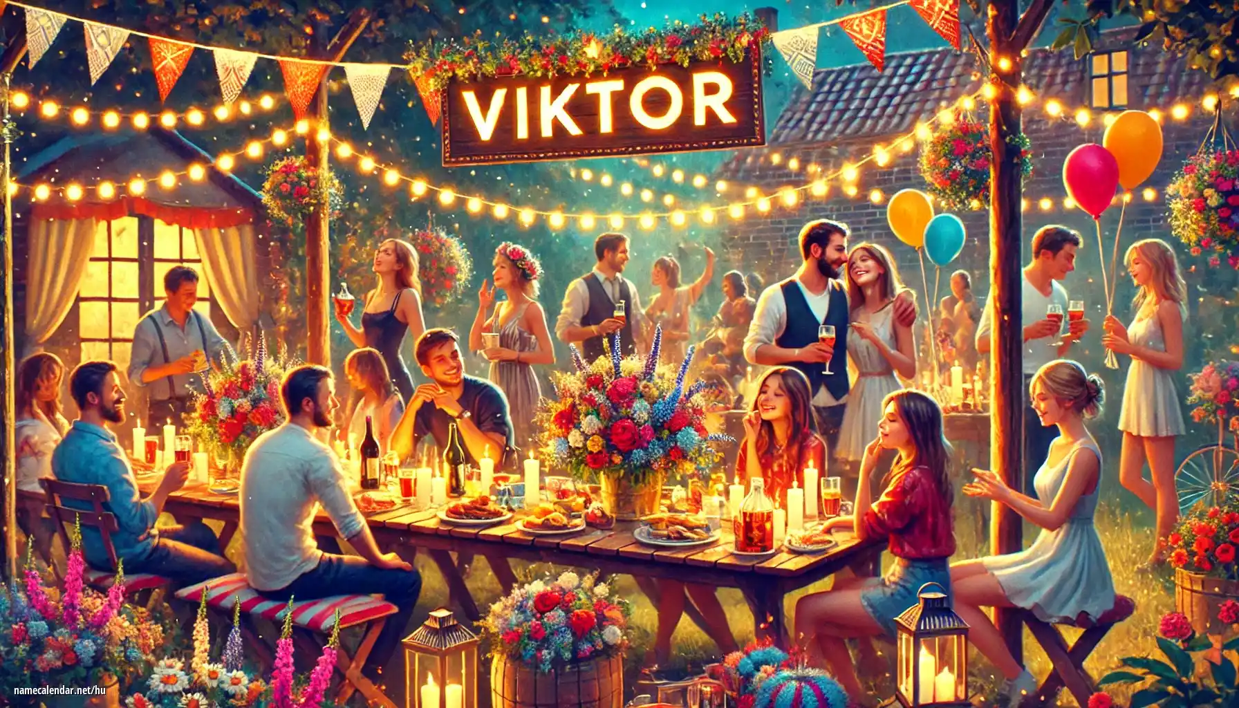 Névnap és név megünneplése - Viktor