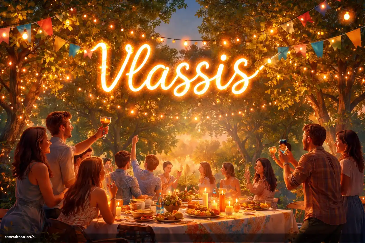 Névnap és név megünneplése - Vlassis