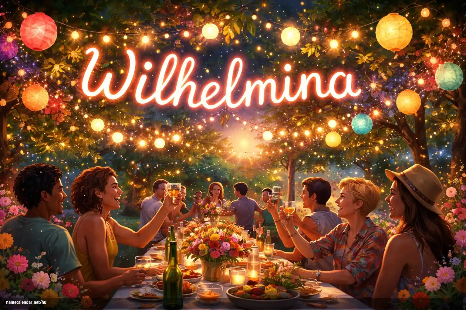 Névnap és név megünneplése - Wilhelmina