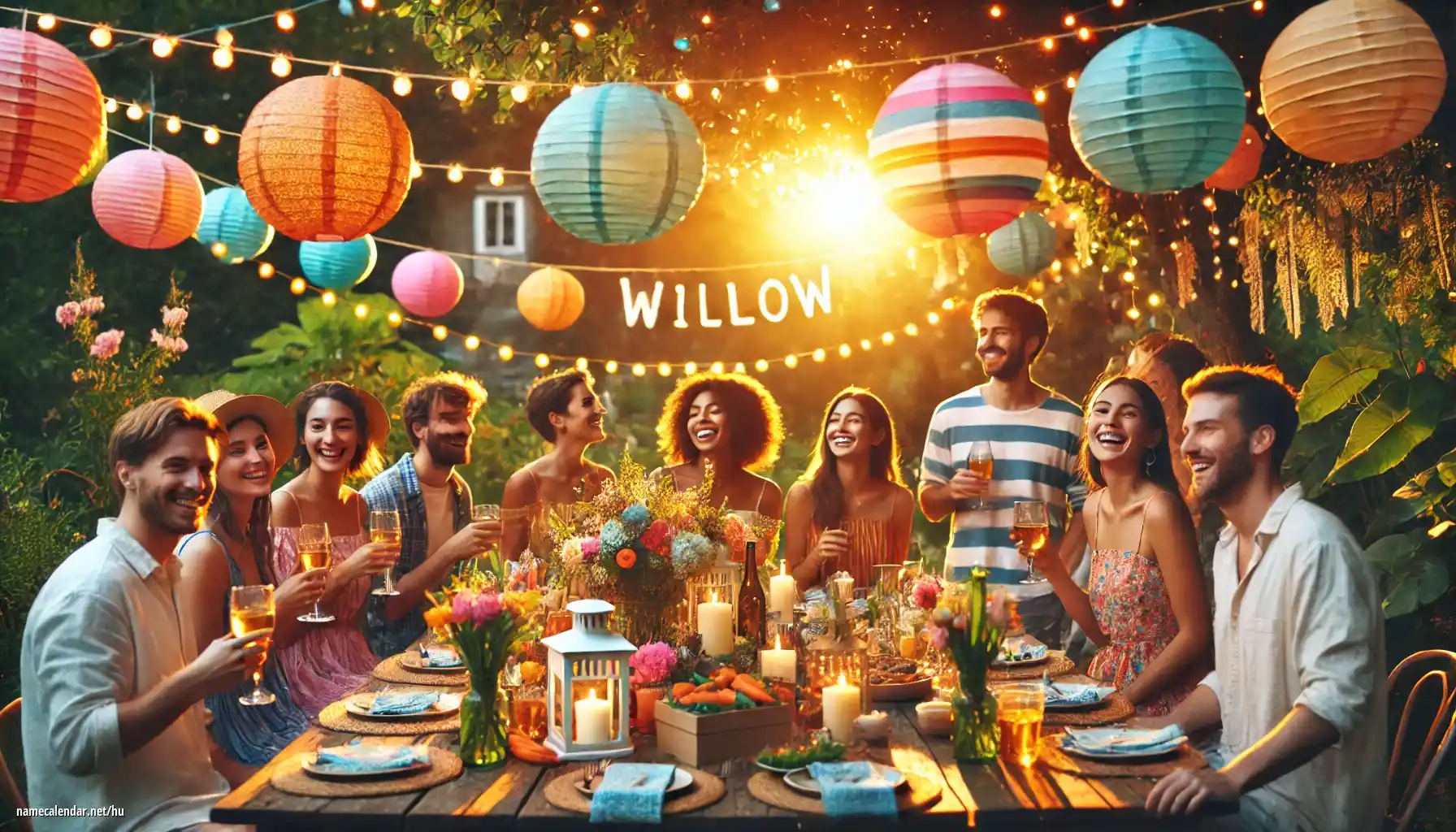 Névnap és név megünneplése - Willow
