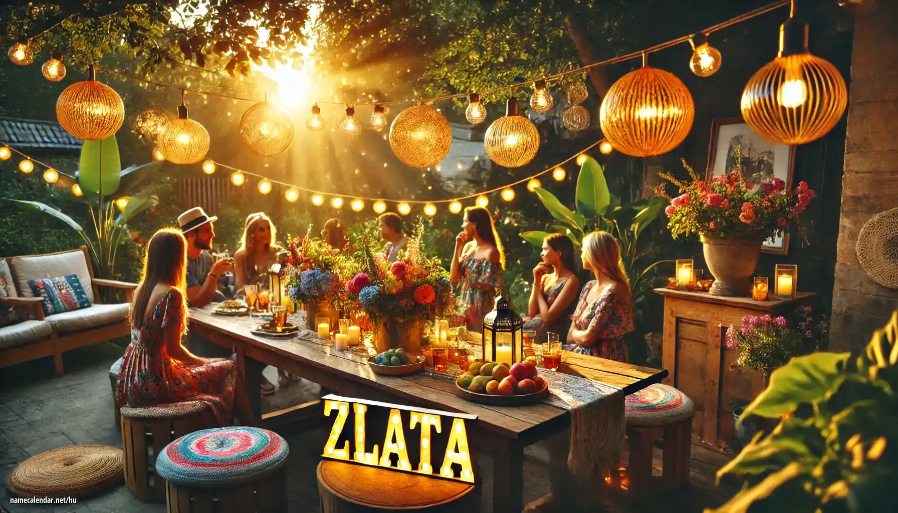 Névnap és név megünneplése - Zlata