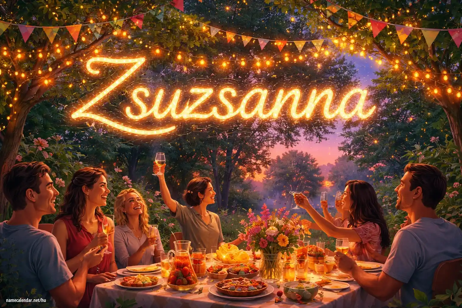 Névnap és név megünneplése - Zsuzsanna