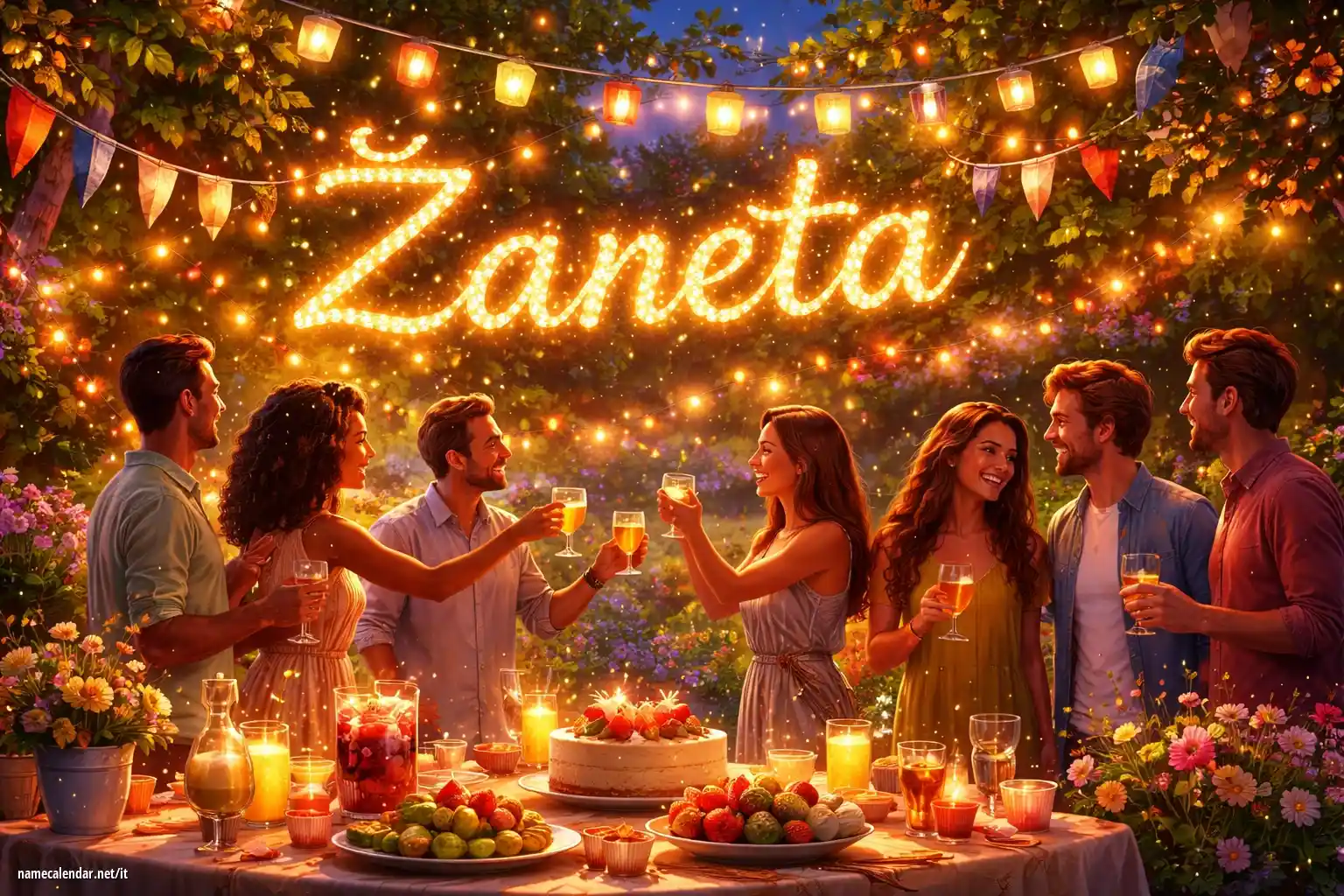 Celebrazione dell'onomastico e del nome - Žaneta