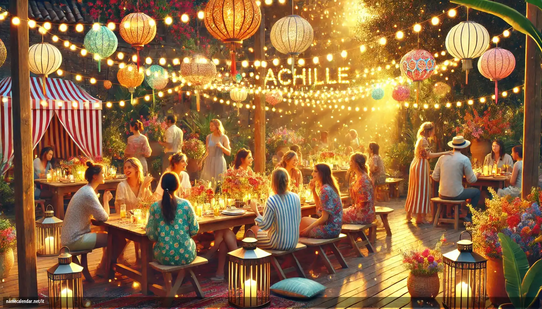 Celebrazione dell'onomastico e del nome - Achille