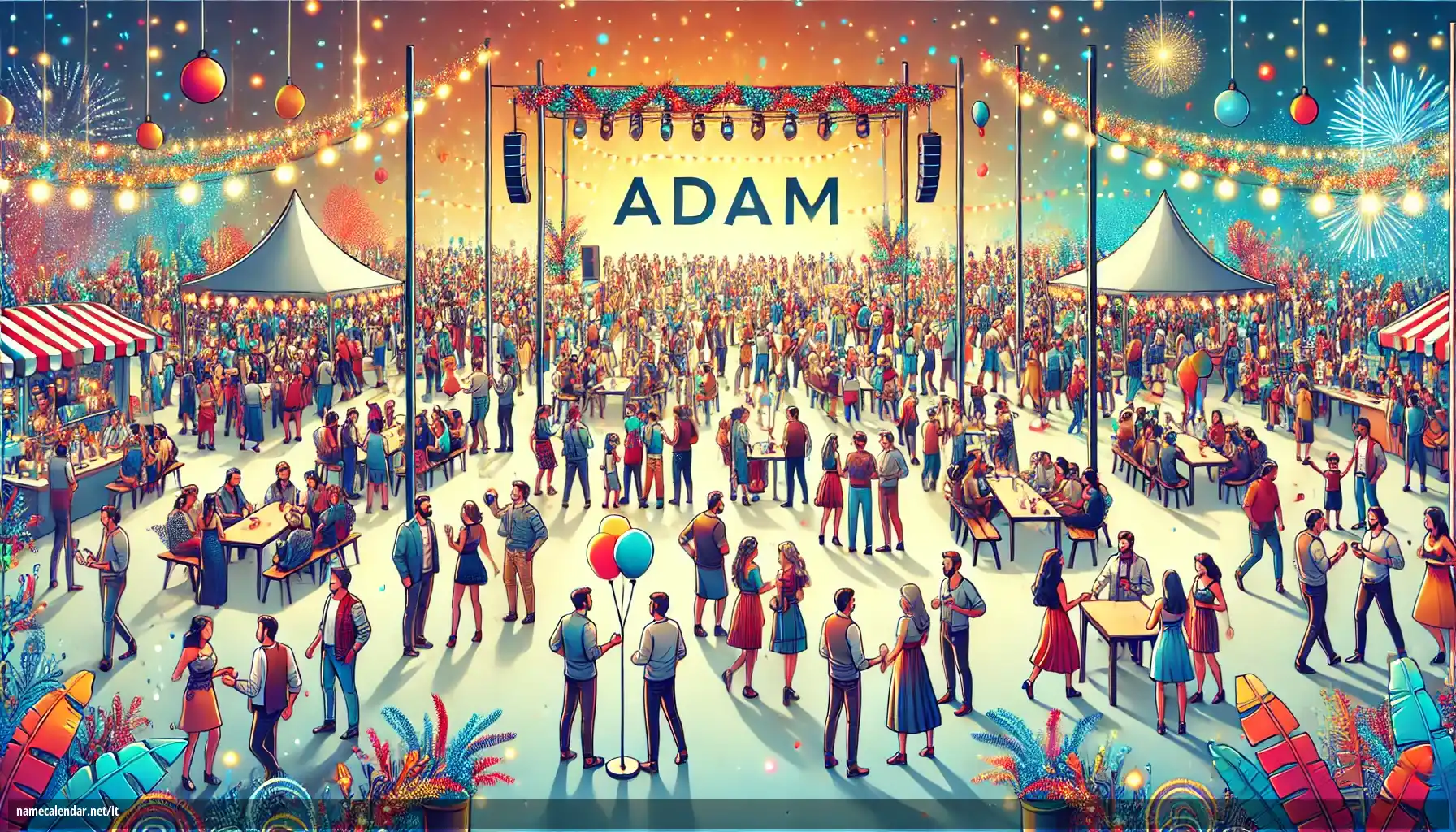 Celebrazione dell'onomastico e del nome - Adam