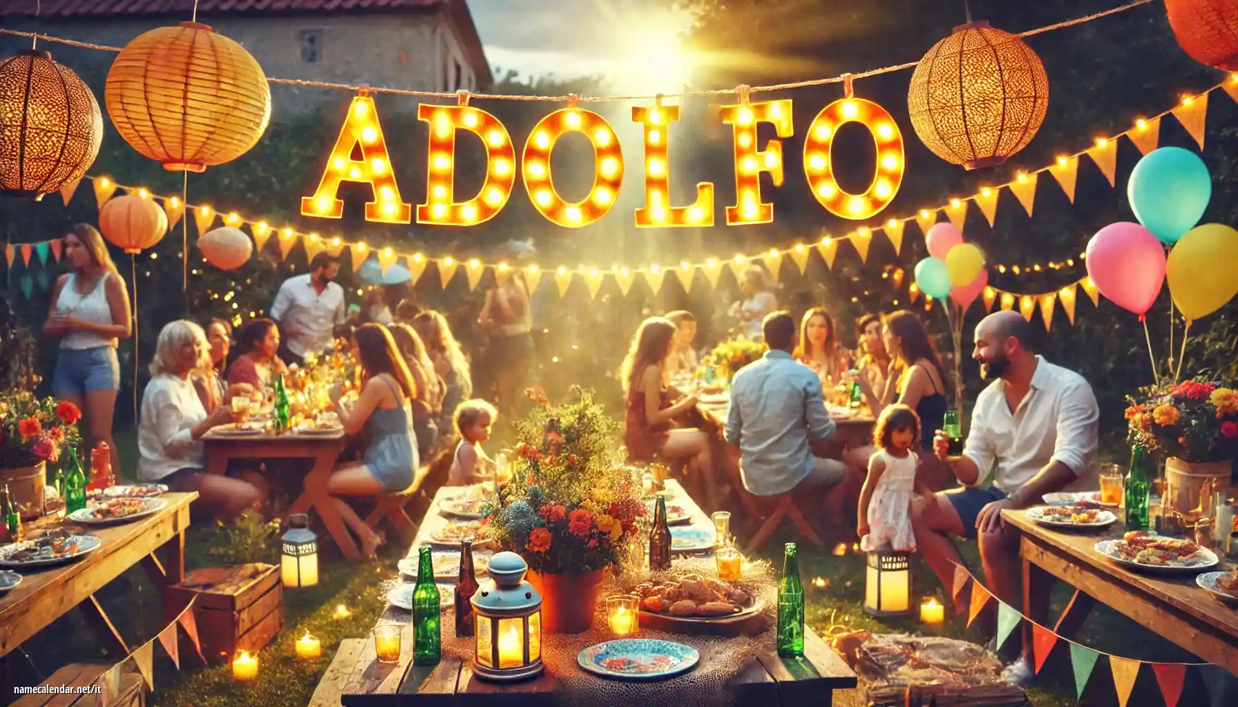 Celebrazione dell'onomastico e del nome - Adolfo