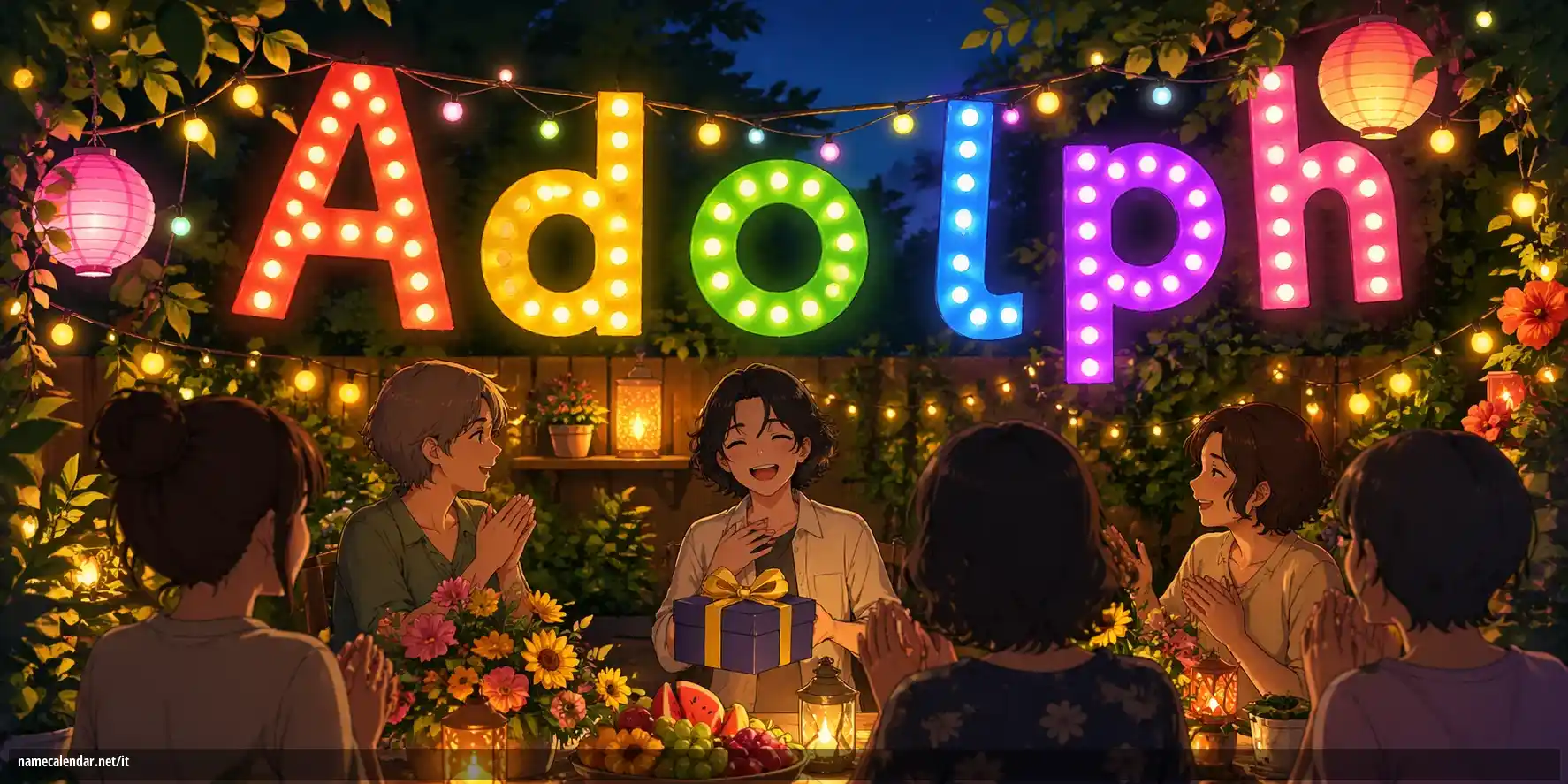 Celebrazione dell'onomastico e del nome - Adolph
