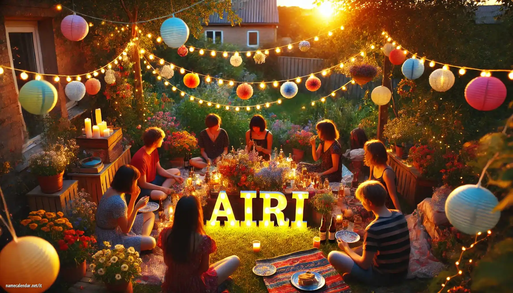 Celebrazione dell'onomastico e del nome - Airi