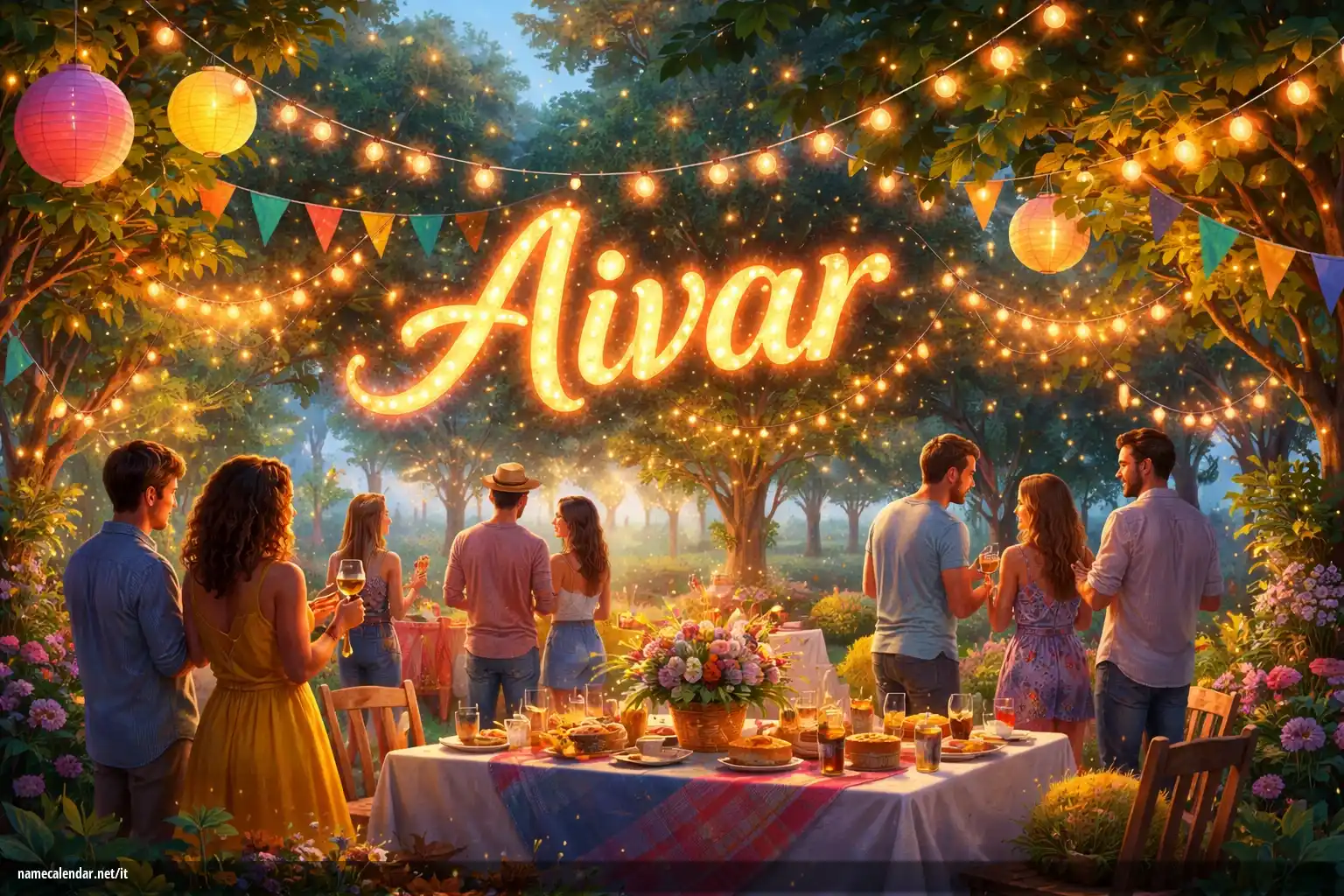 Celebrazione dell'onomastico e del nome - Aivar