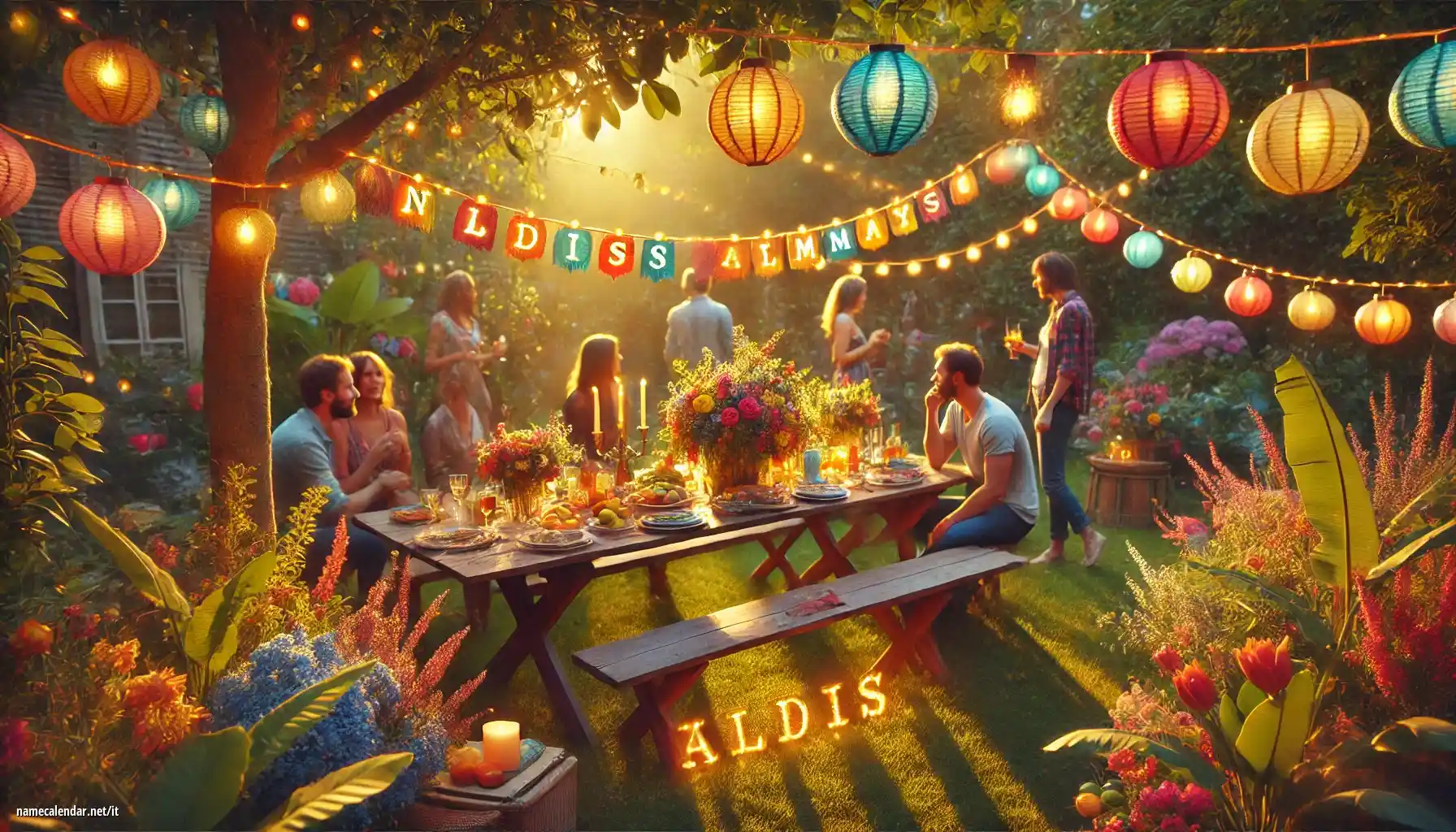 Celebrazione dell'onomastico e del nome - Aldis