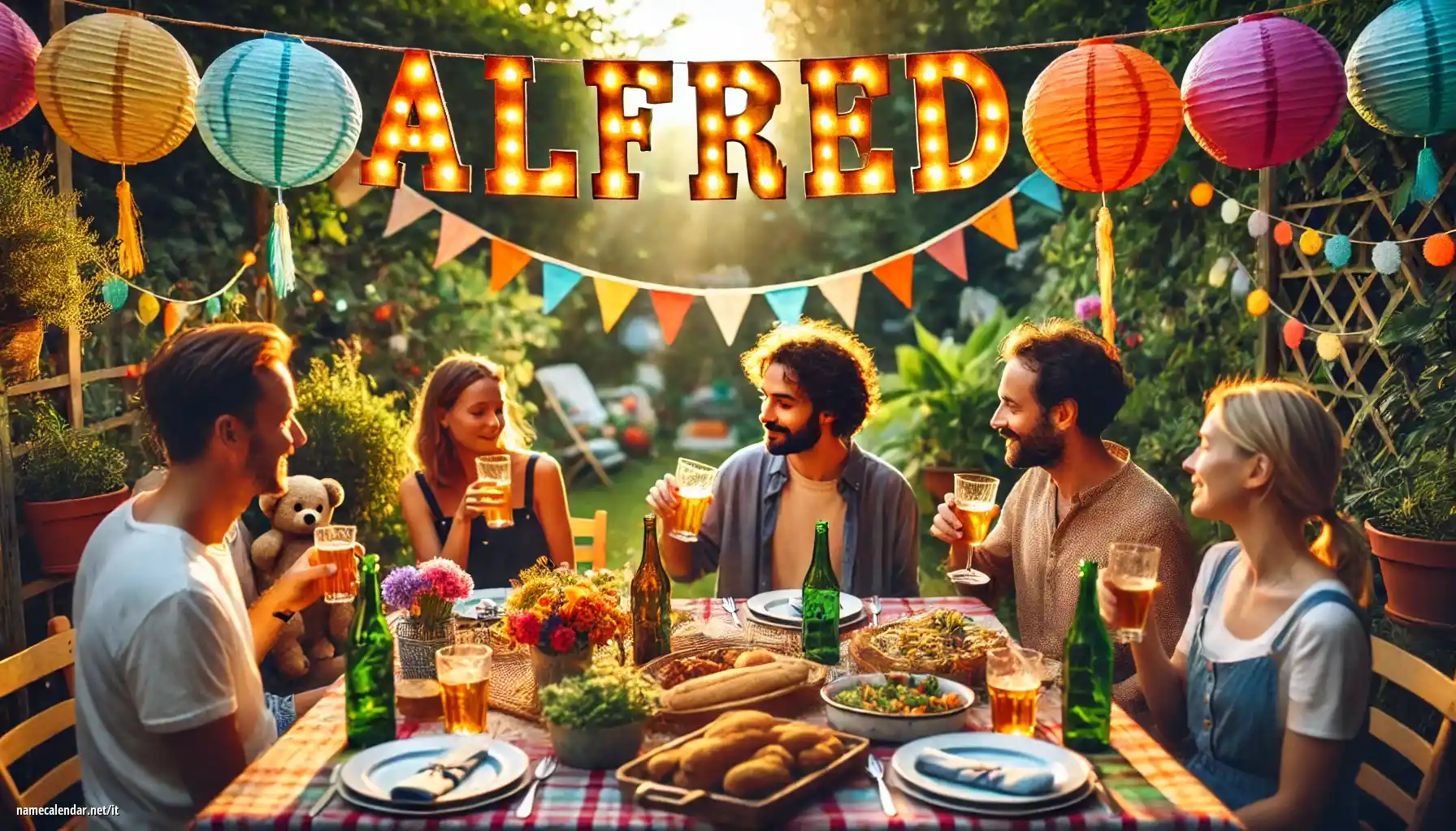 Celebrazione dell'onomastico e del nome - Alfred