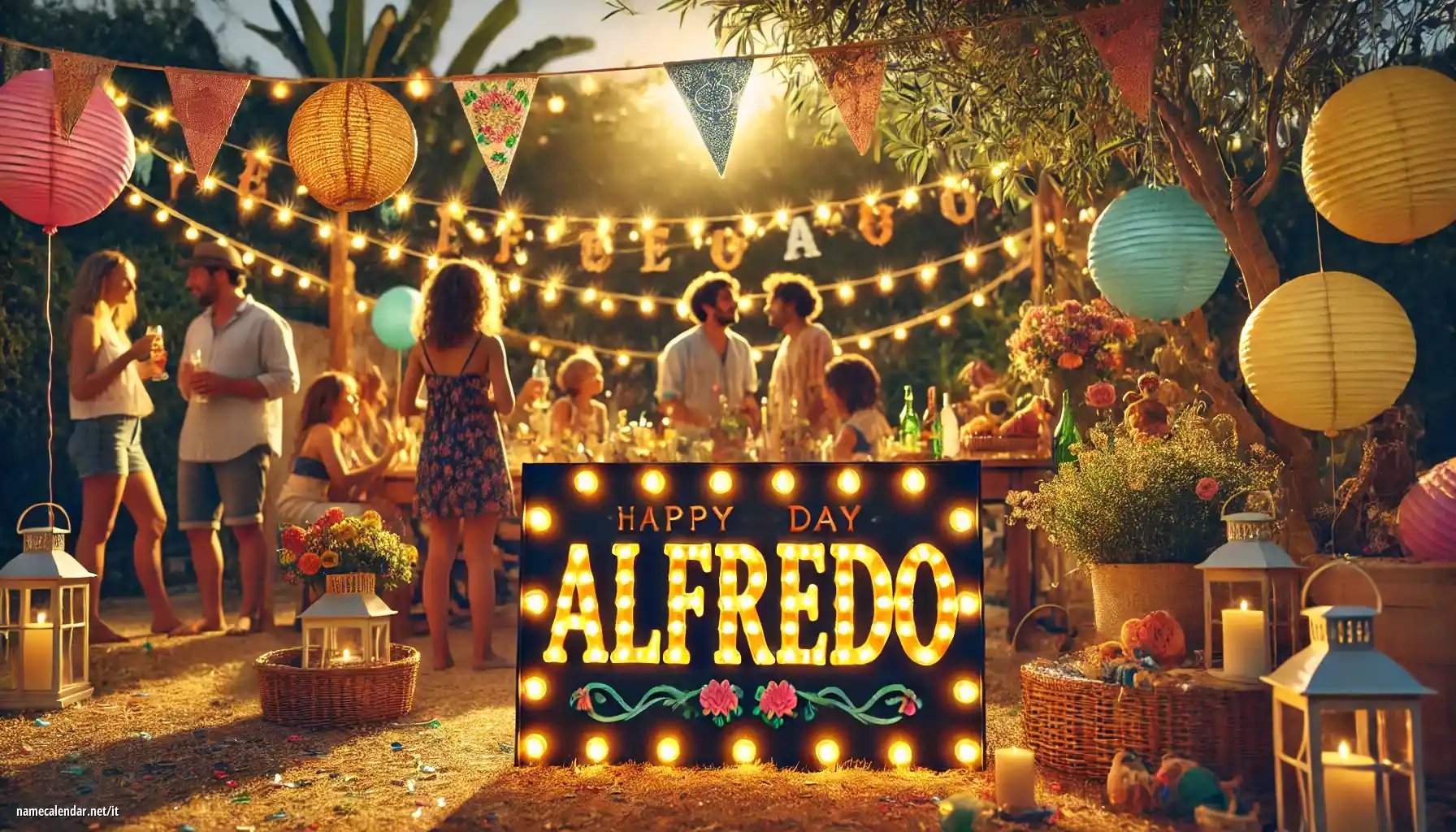 Celebrazione dell'onomastico e del nome - Alfredo