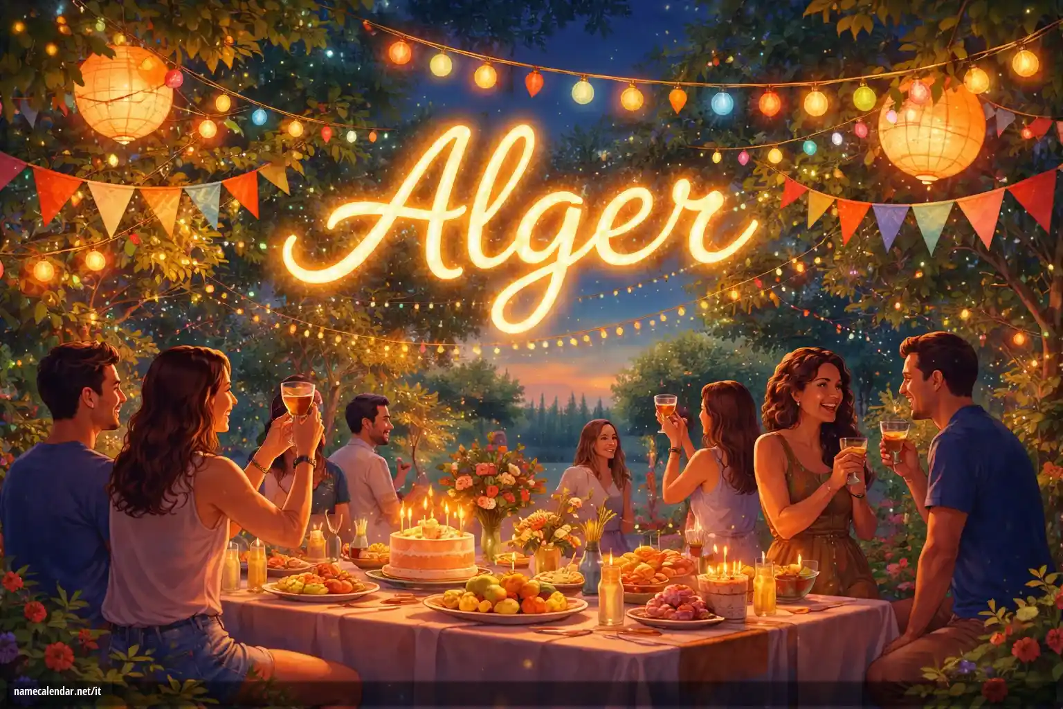 Celebrazione dell'onomastico e del nome - Alger