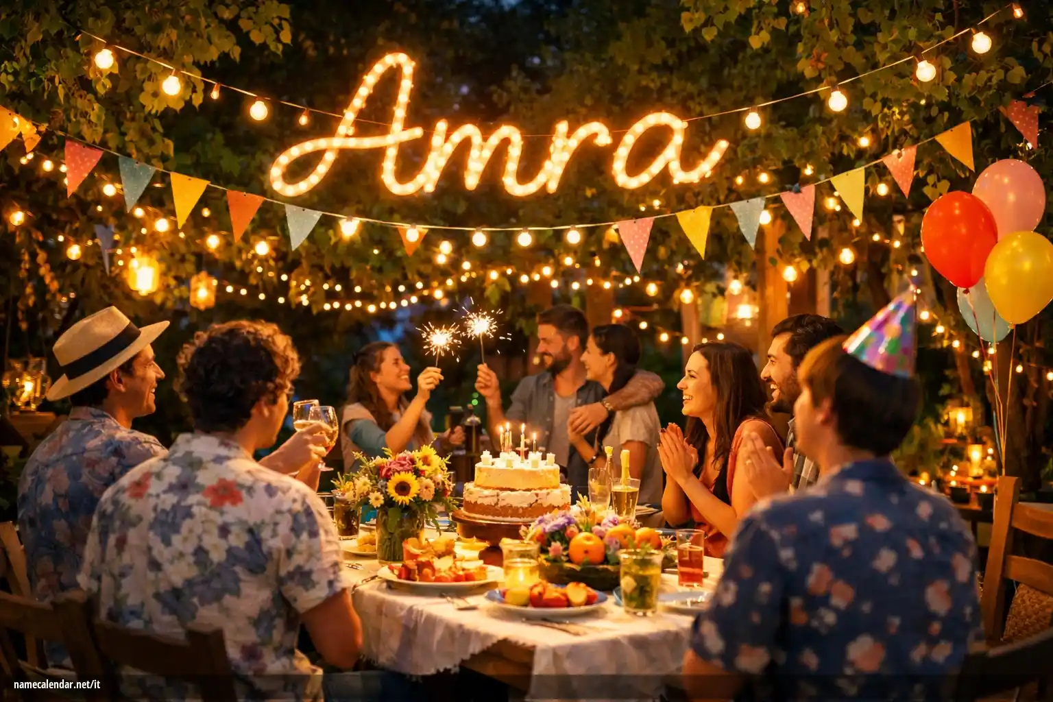 Celebrazione dell'onomastico e del nome - Amra