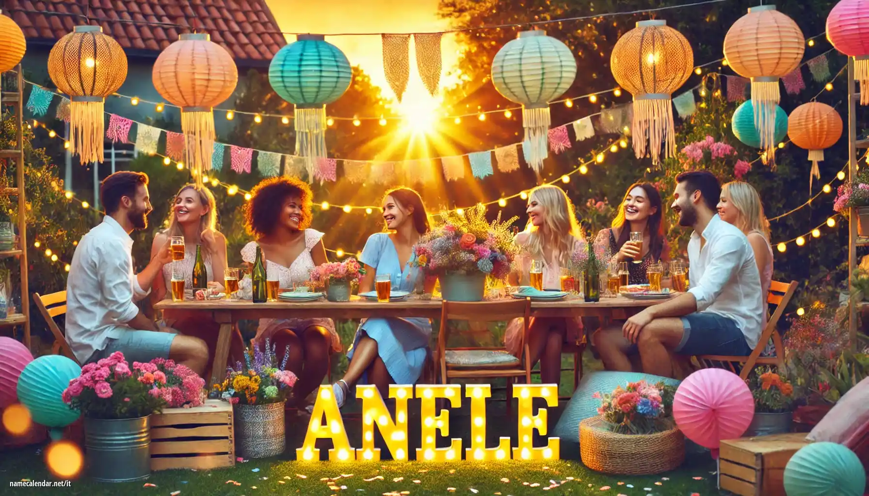 Celebrazione dell'onomastico e del nome - Anele