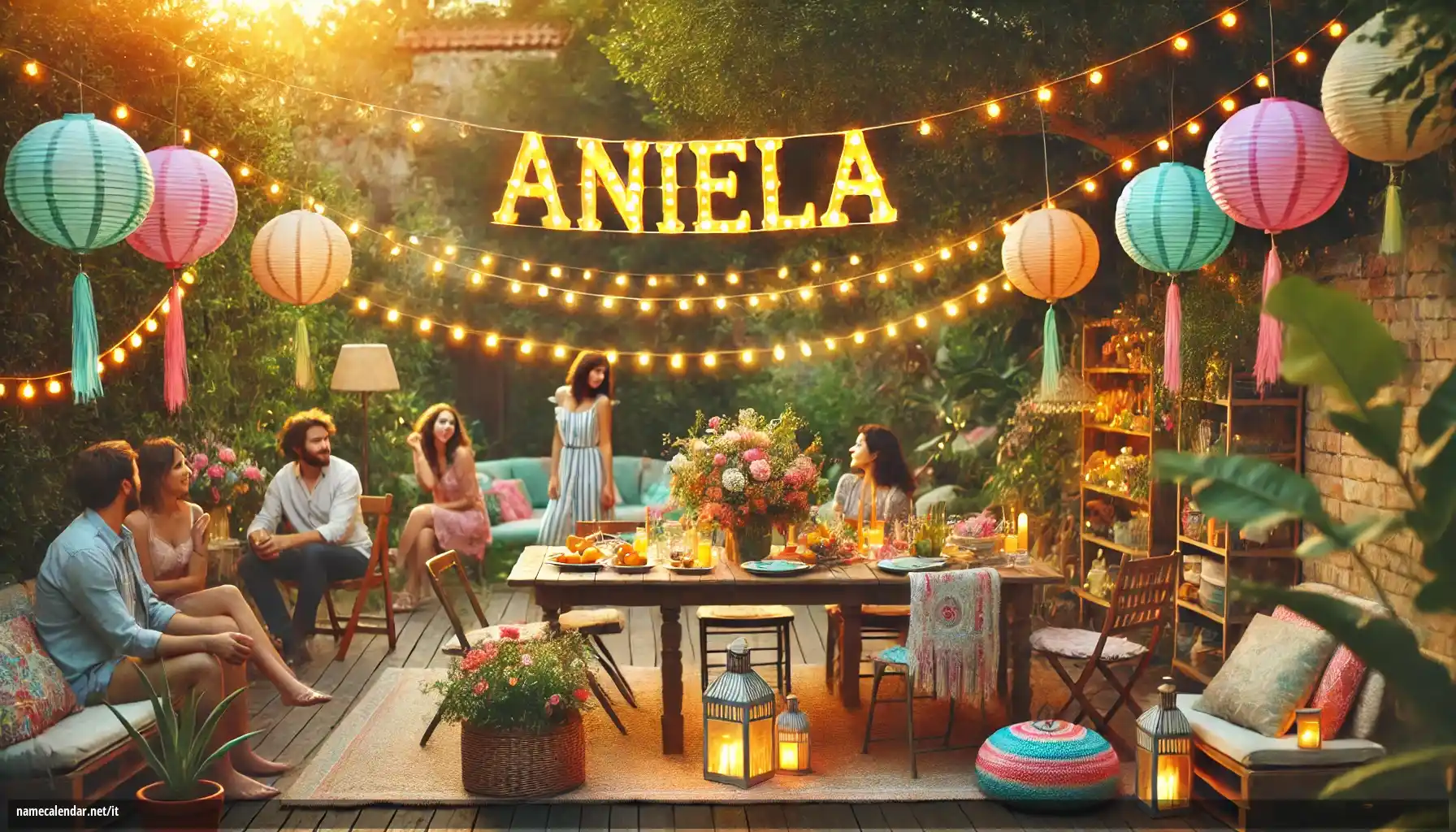 Celebrazione dell'onomastico e del nome - Aniela