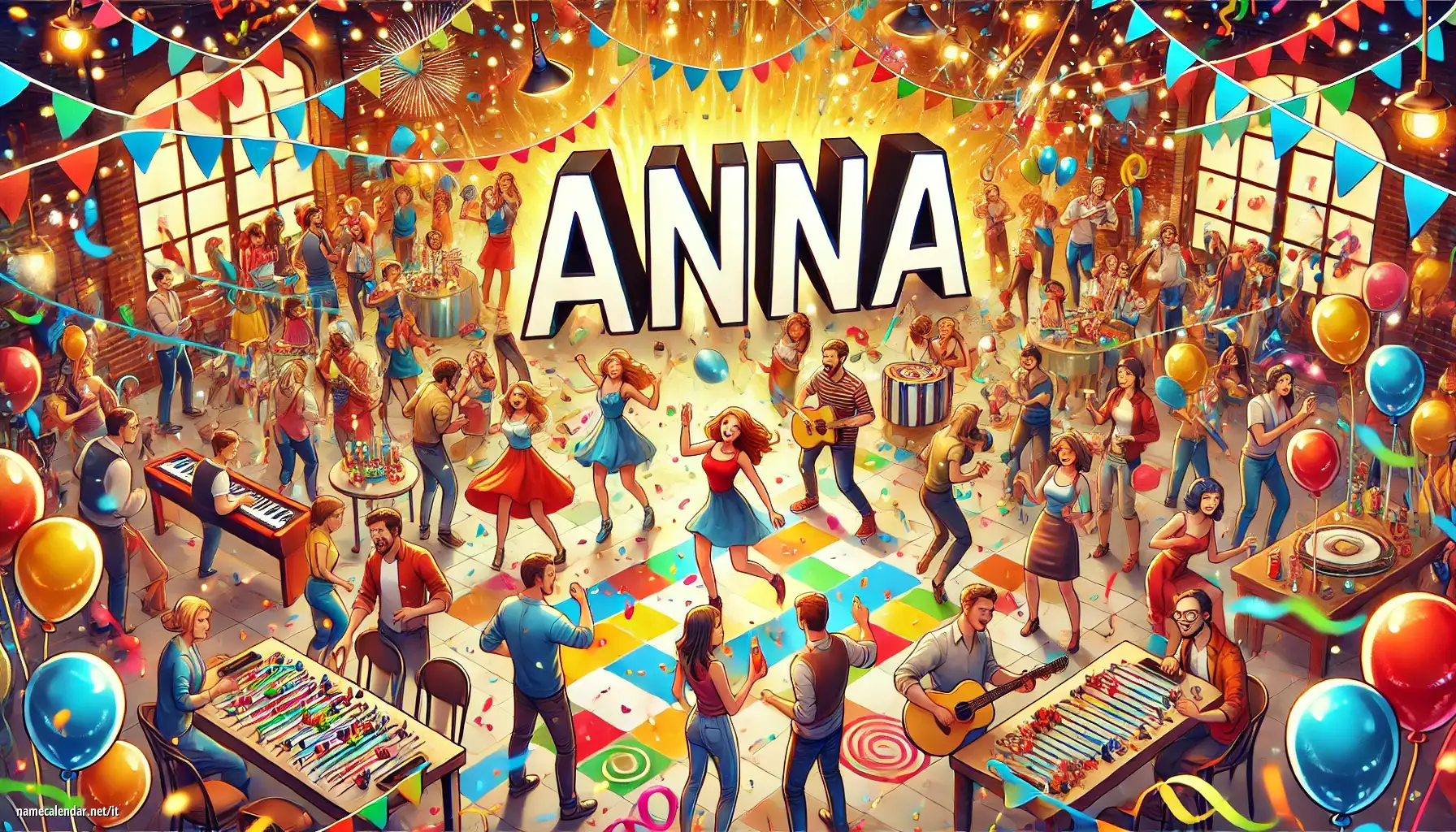 Celebrazione dell'onomastico e del nome - Anna