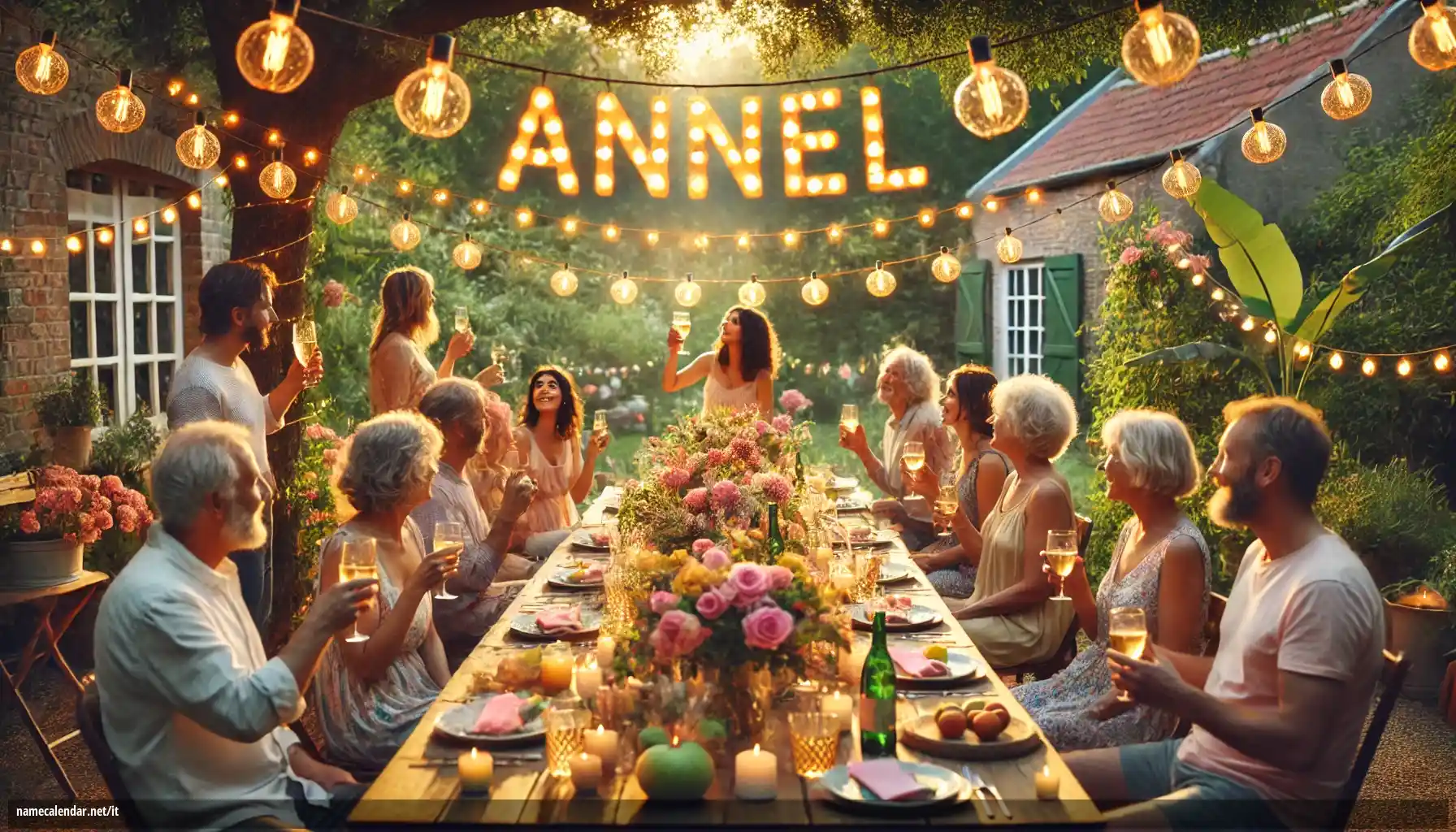 Celebrazione dell'onomastico e del nome - Annel