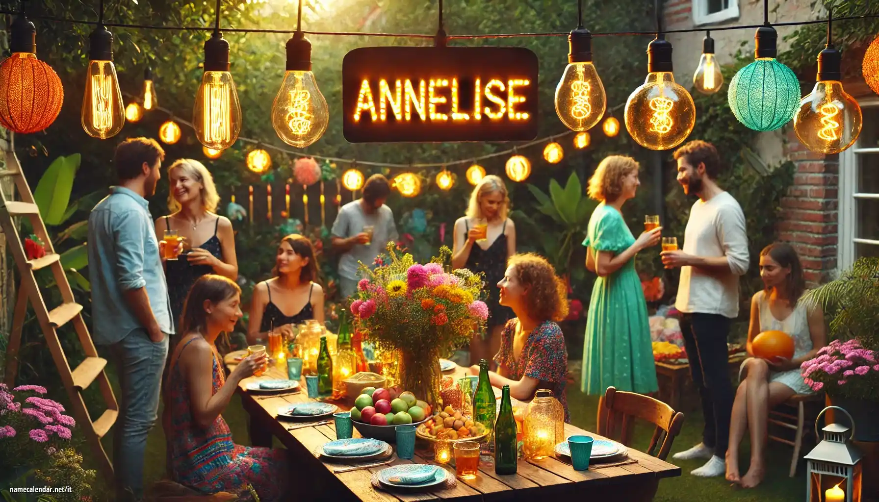 Celebrazione dell'onomastico e del nome - Annelise