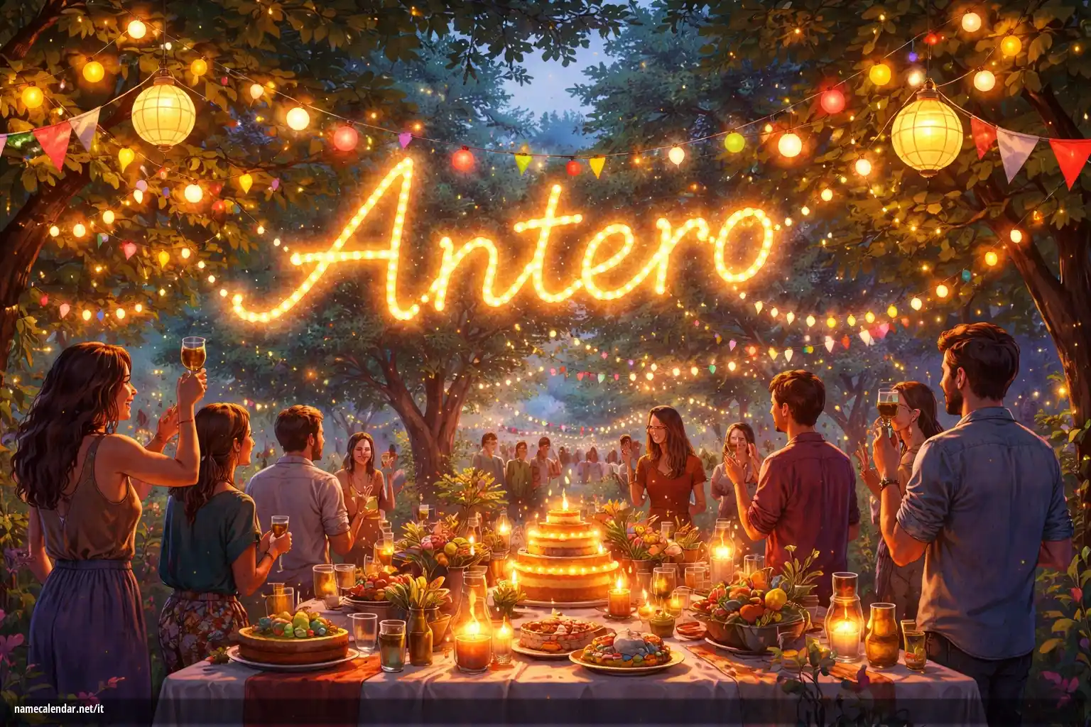 Celebrazione dell'onomastico e del nome - Antero