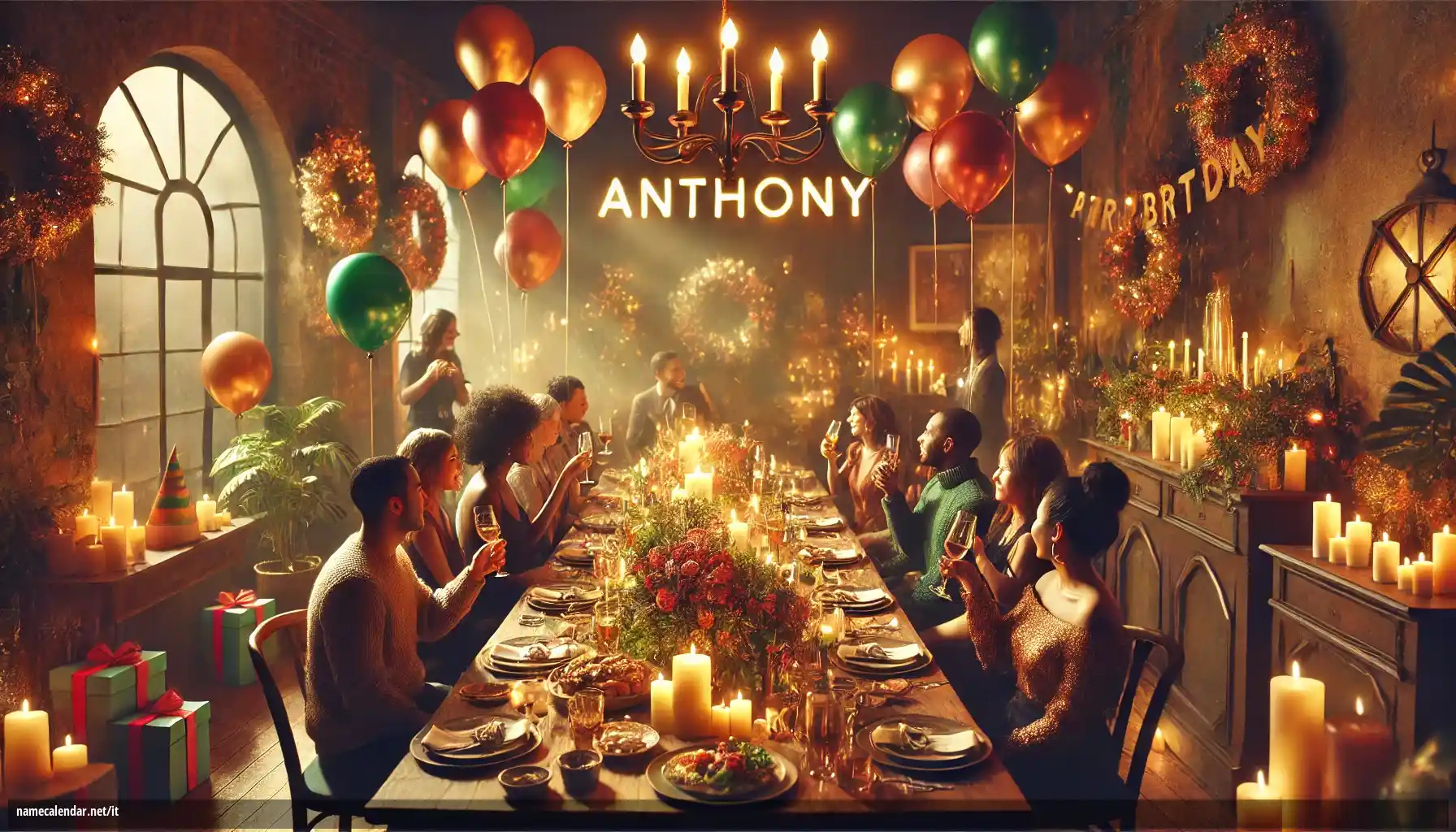 Celebrazione dell'onomastico e del nome - Anthony