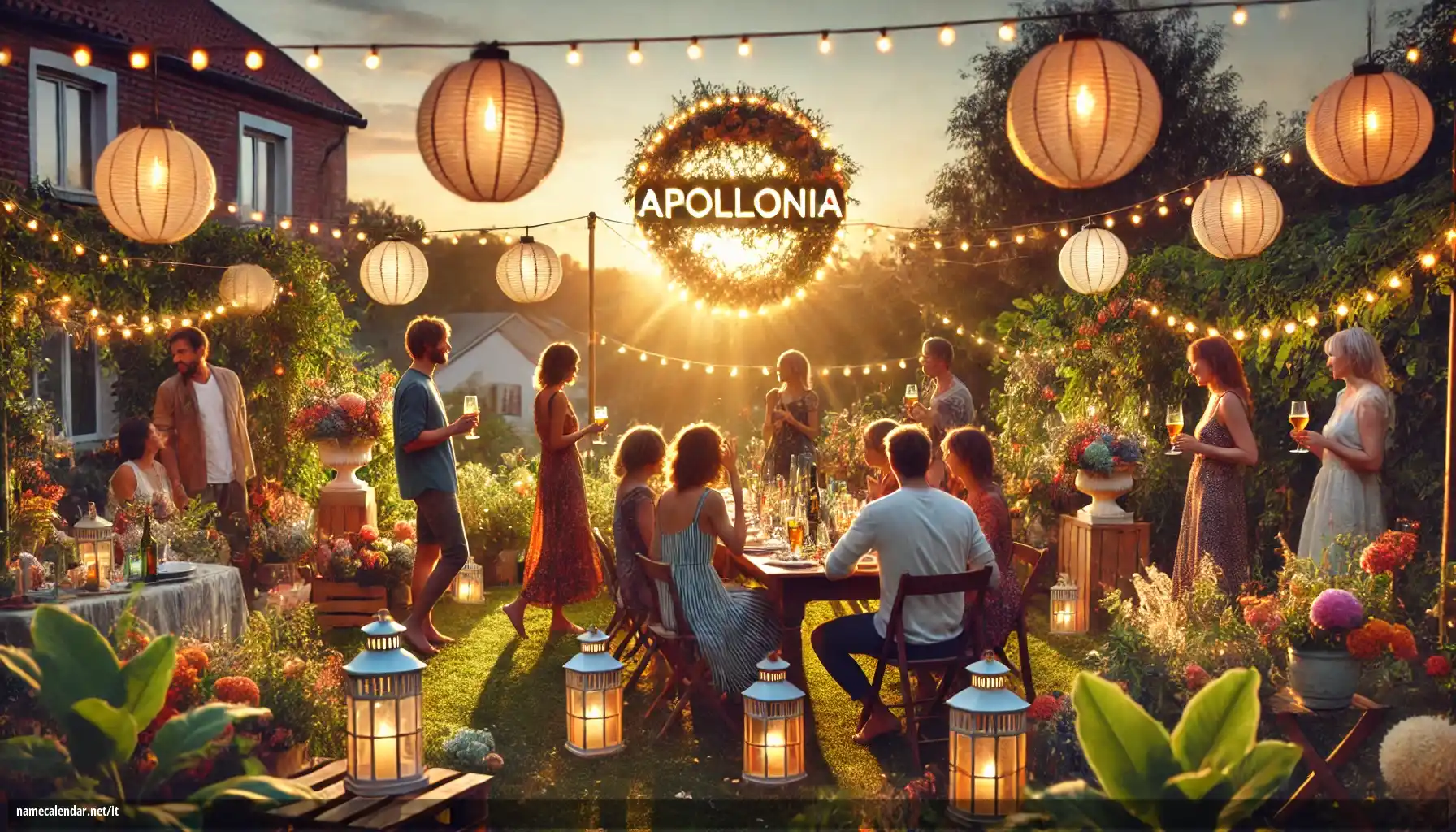 Celebrazione dell'onomastico e del nome - Apollonia