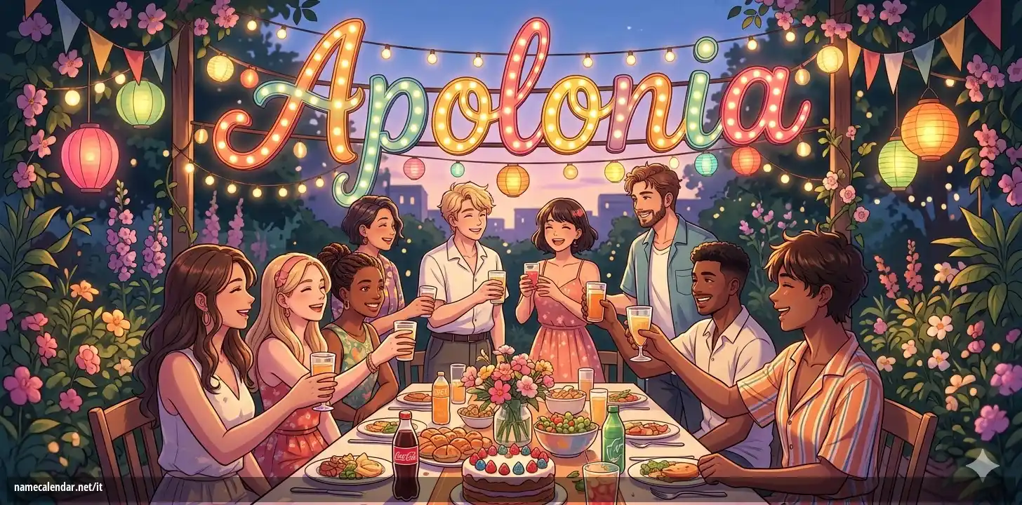 Celebrazione dell'onomastico e del nome - Apolonia