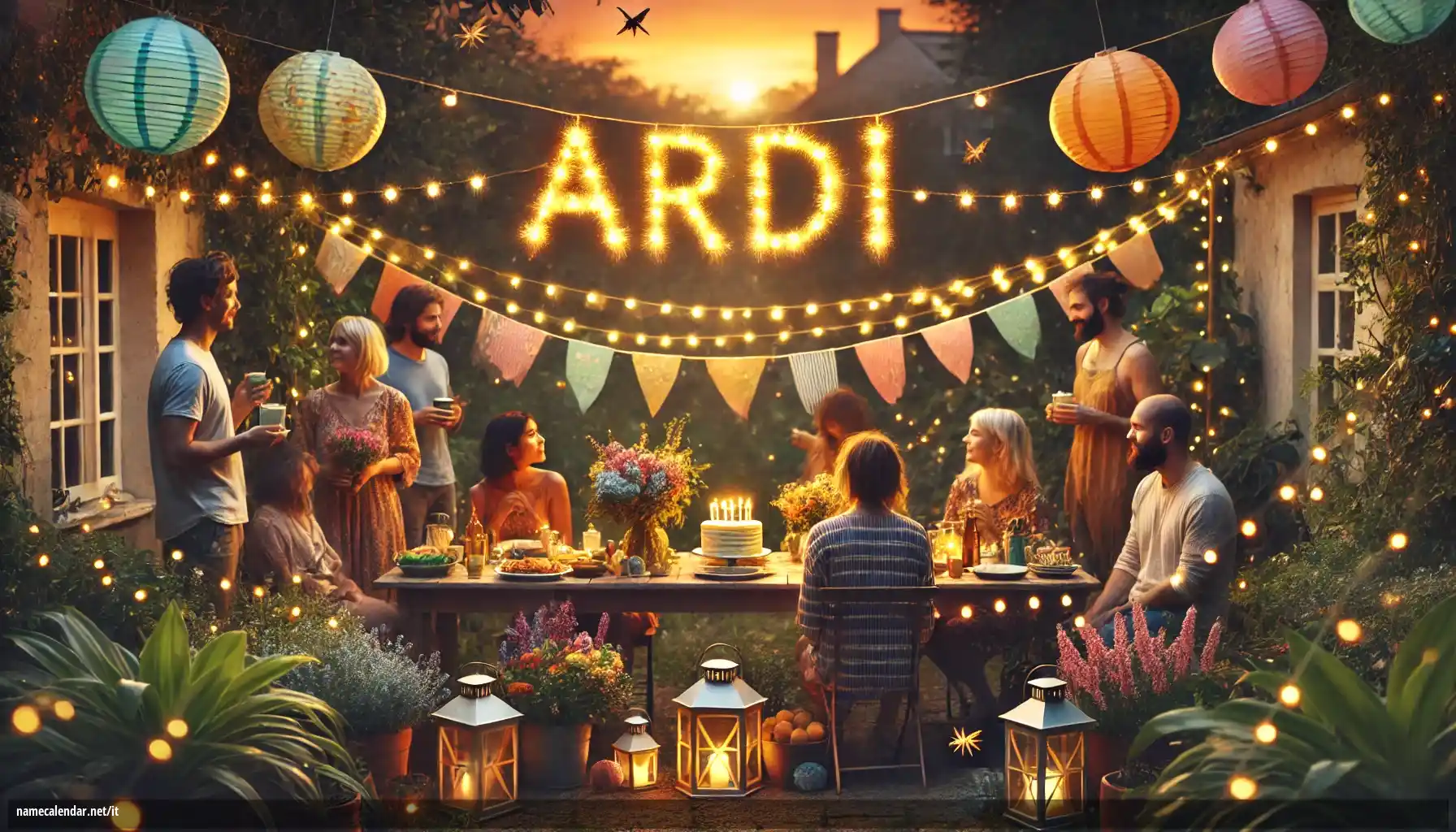 Celebrazione dell'onomastico e del nome - Ardi