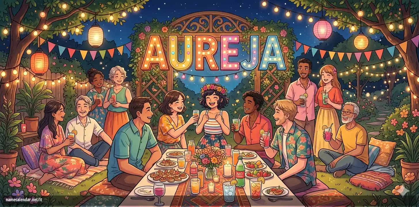 Celebrazione dell'onomastico e del nome - Aureja