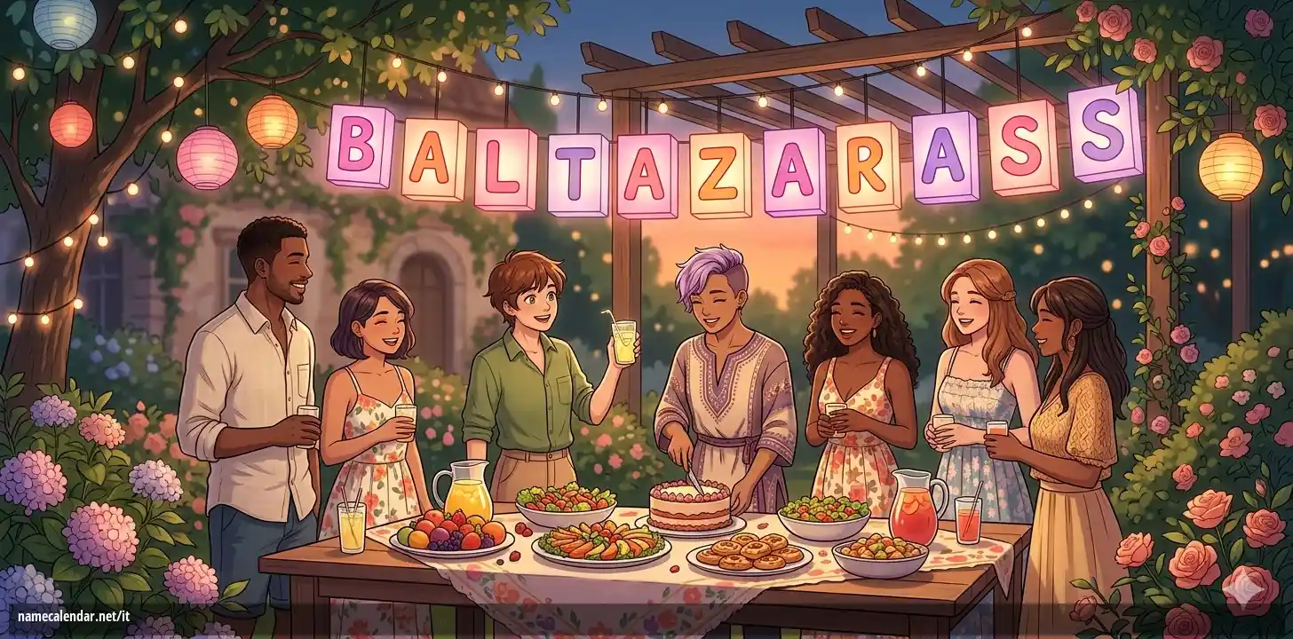 Celebrazione dell'onomastico e del nome - Baltazaras