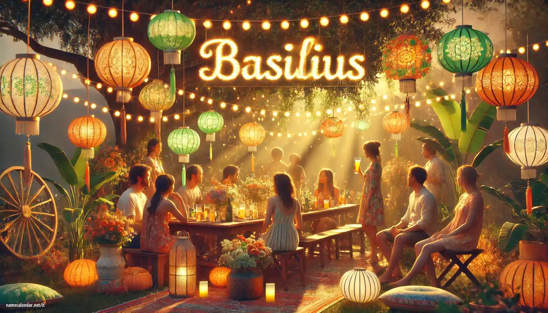 Celebrazione dell'onomastico e del nome - Basilius