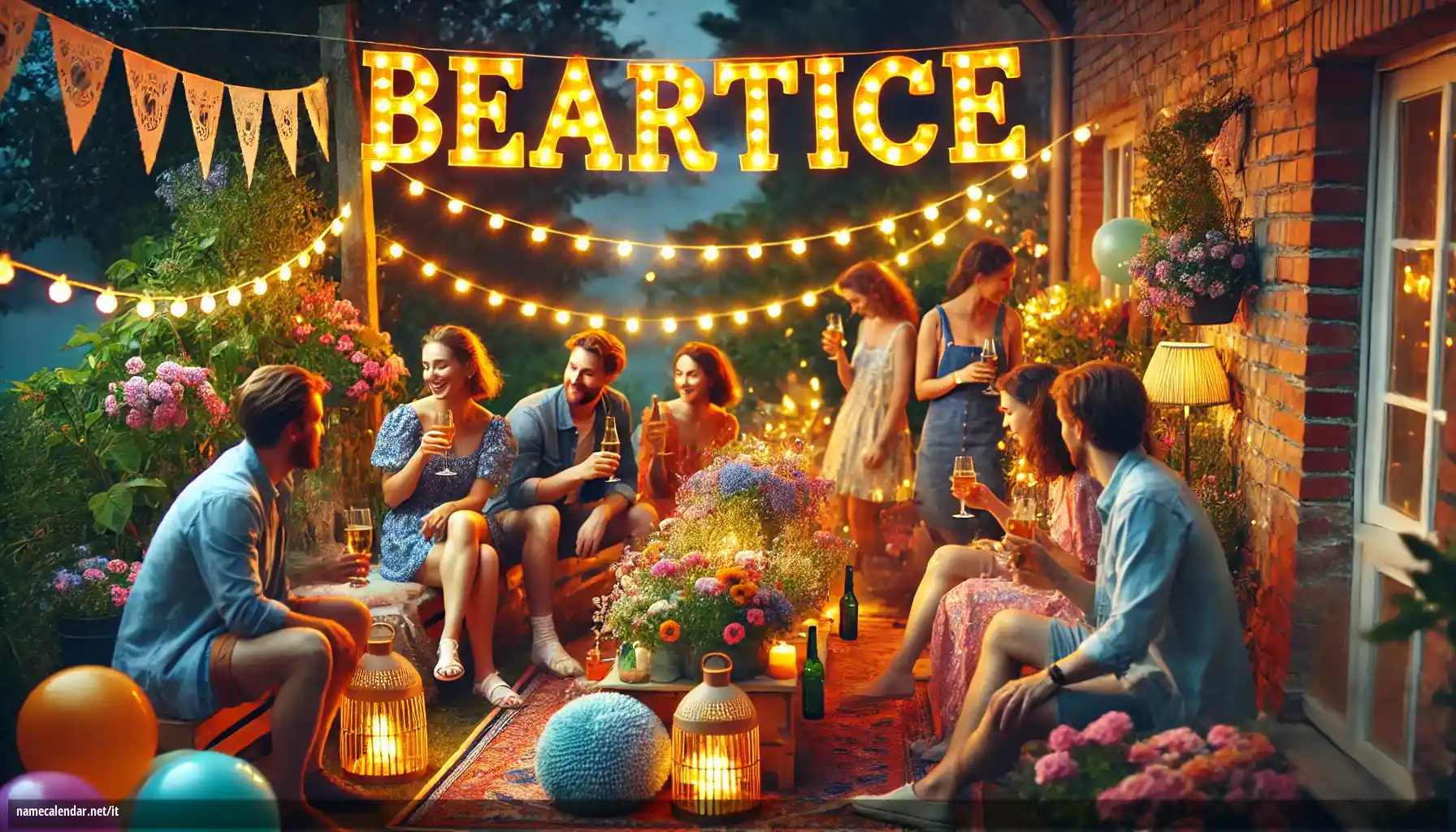 Celebrazione dell'onomastico e del nome - Beatrice