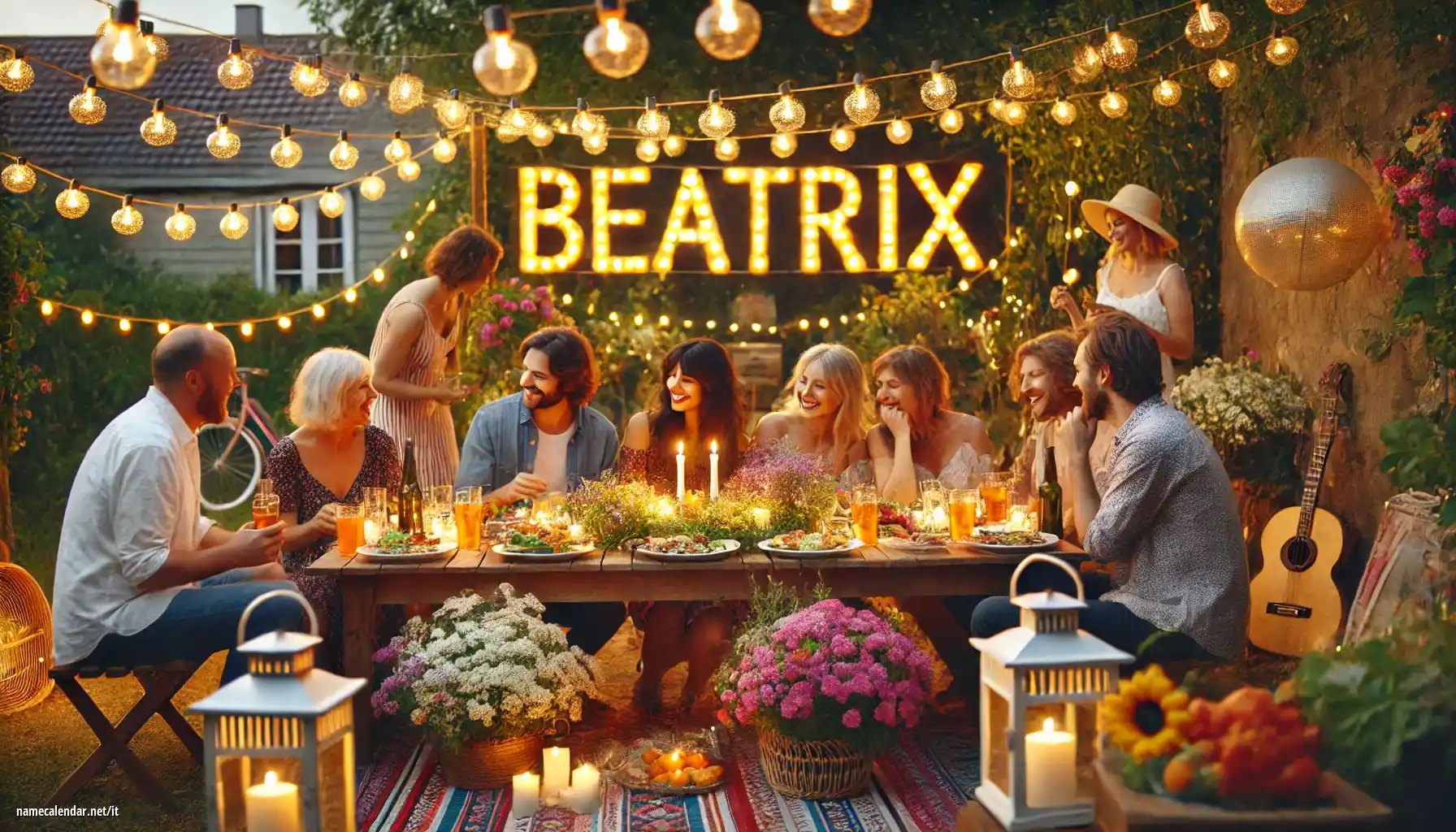 Celebrazione dell'onomastico e del nome - Beatrix