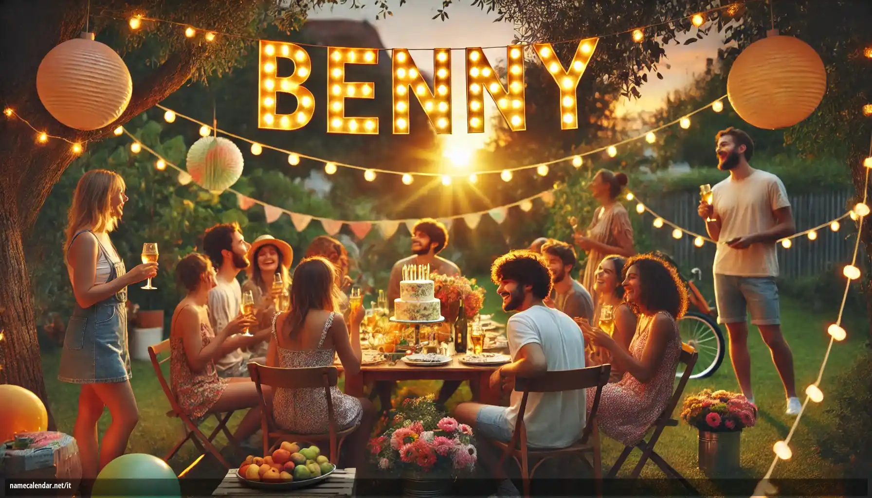 Celebrazione dell'onomastico e del nome - Benny