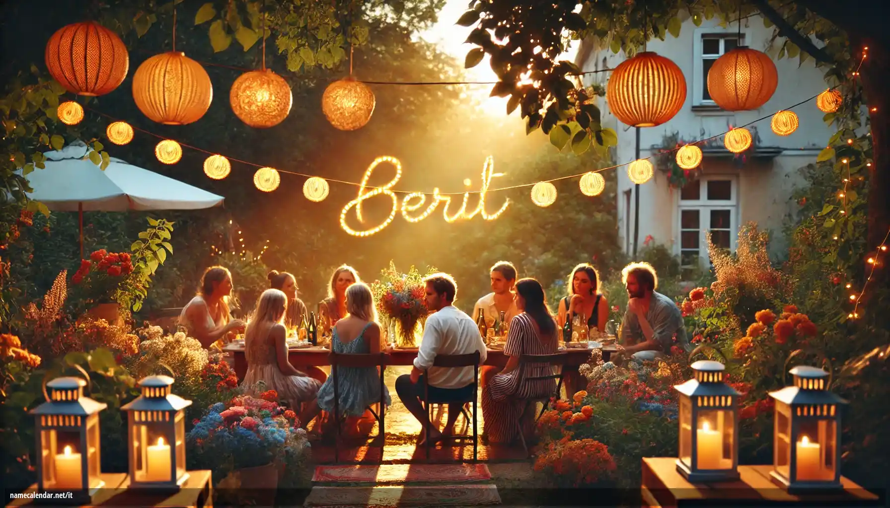 Celebrazione dell'onomastico e del nome - Berit